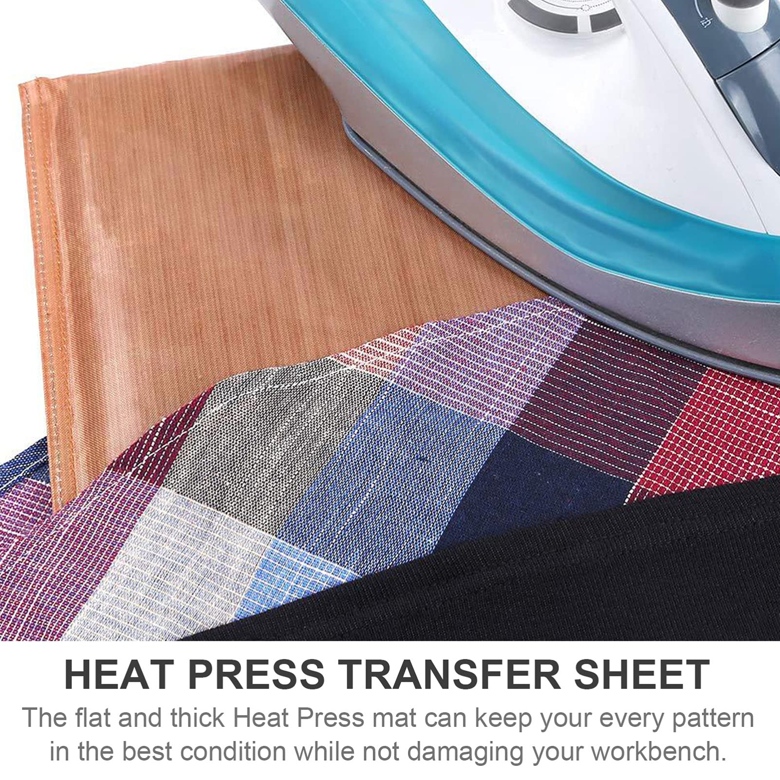 EXCEART Sublimation Heat Transfer Pad - Reusable Hot Pressing Foam Lining for T-Shirts, Mugs & DIY Crafts - Perfect for T-Shirt Printing, Tumblers & Sublimation Projects