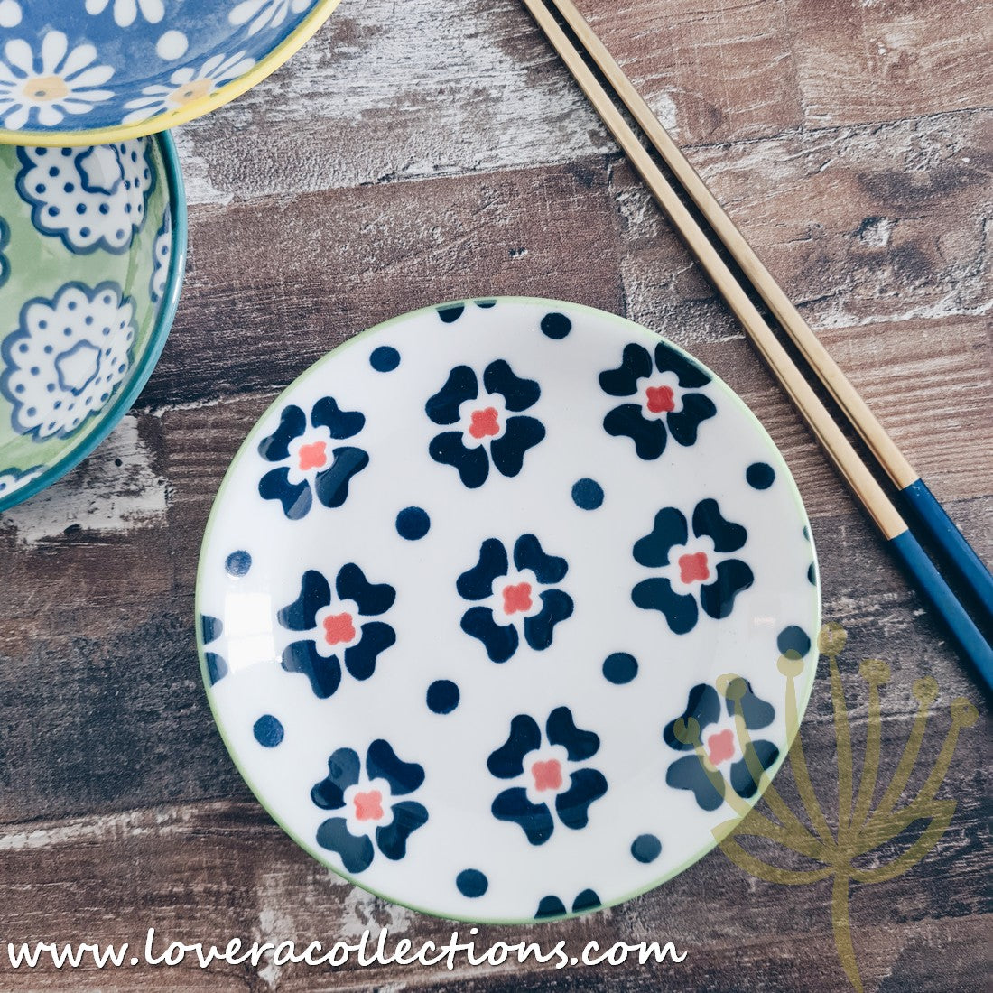 Awasaka Assorted Color Pollen Condiment Dishes - 50% Off + Buy 1 Get 1 Free - Perfect for Sushi, Sashimi, and Asian Cuisine Presentation