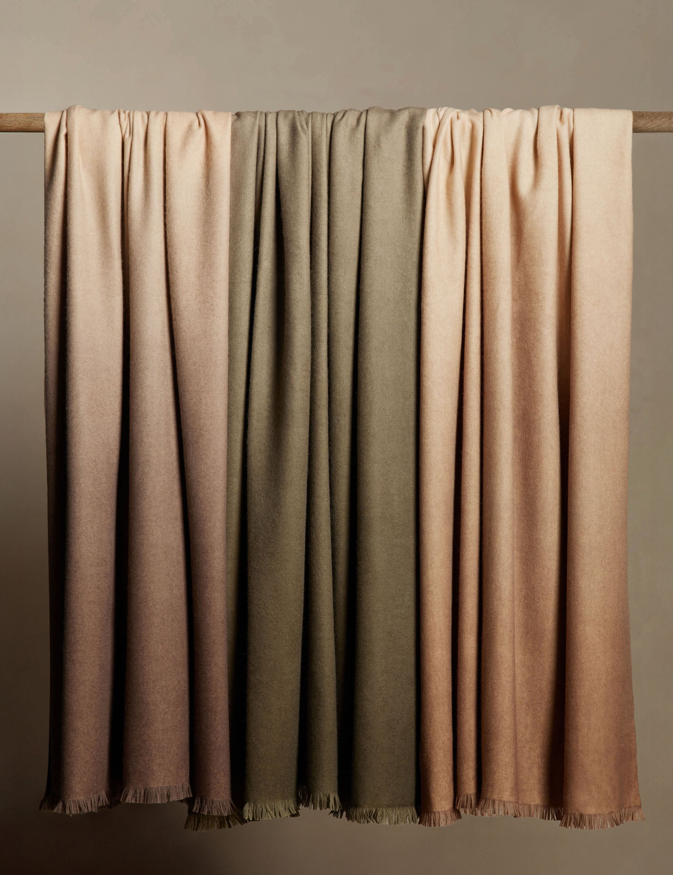 Luxury James Perkins Cashmere Throw - Ultra Soft & Warm Blanket for Sofa, Bed & Travel - Premium Activity Beneath The Surface Design