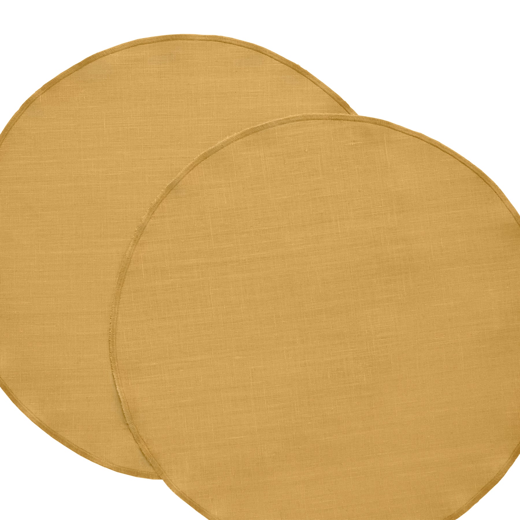 Premium Round Placemats Set of 4 - Non-Slip Heat Resistant Table Mats for Dining & Decor - Perfect for Dinner Parties, Holidays & Everyday Use
