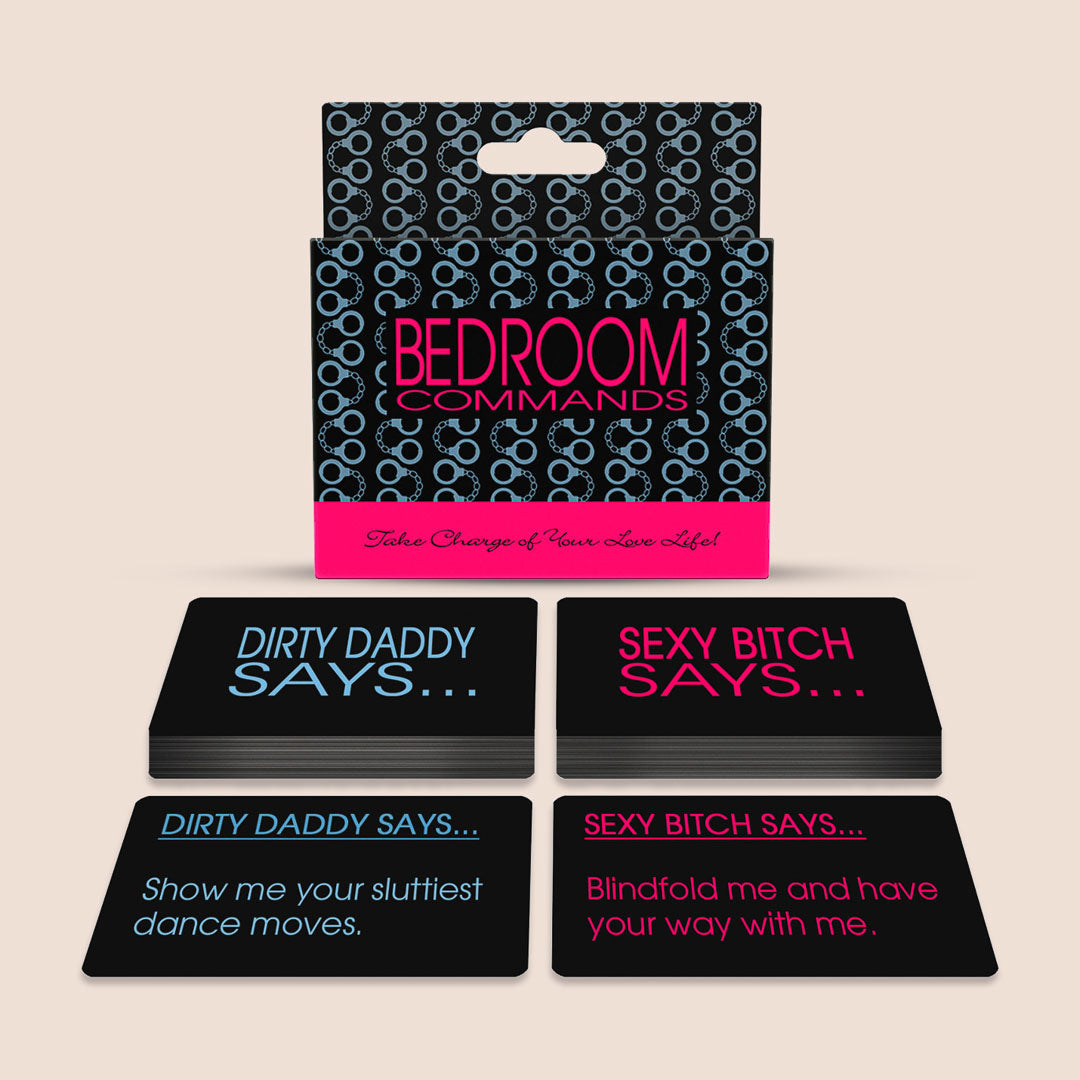 Kheper Bedroom Commands Card Game - Fun Couples Party Game for Date Nights & Romantic Evenings
