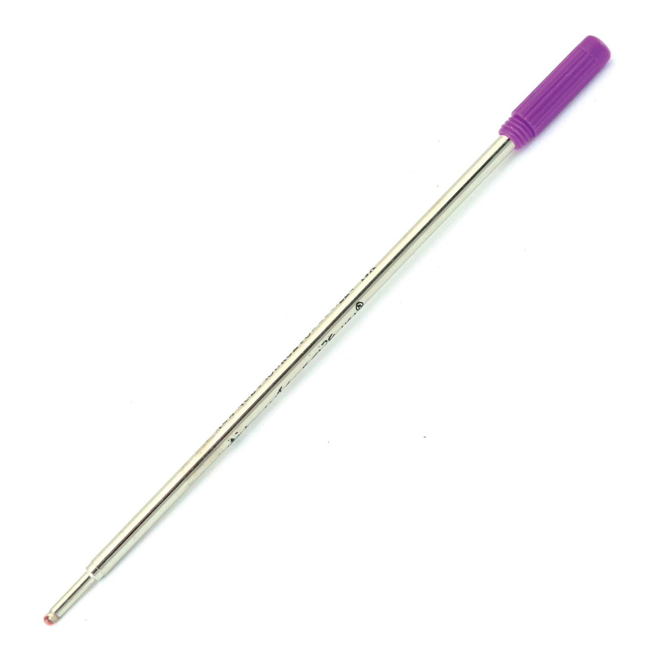 Monteverde C134PL Purple Ballpoint Pen Refills - Medium Point, 50 Pack - Compatible with Cross Ballpoint Pens - Perfect for Office, School, and Everyday Writing