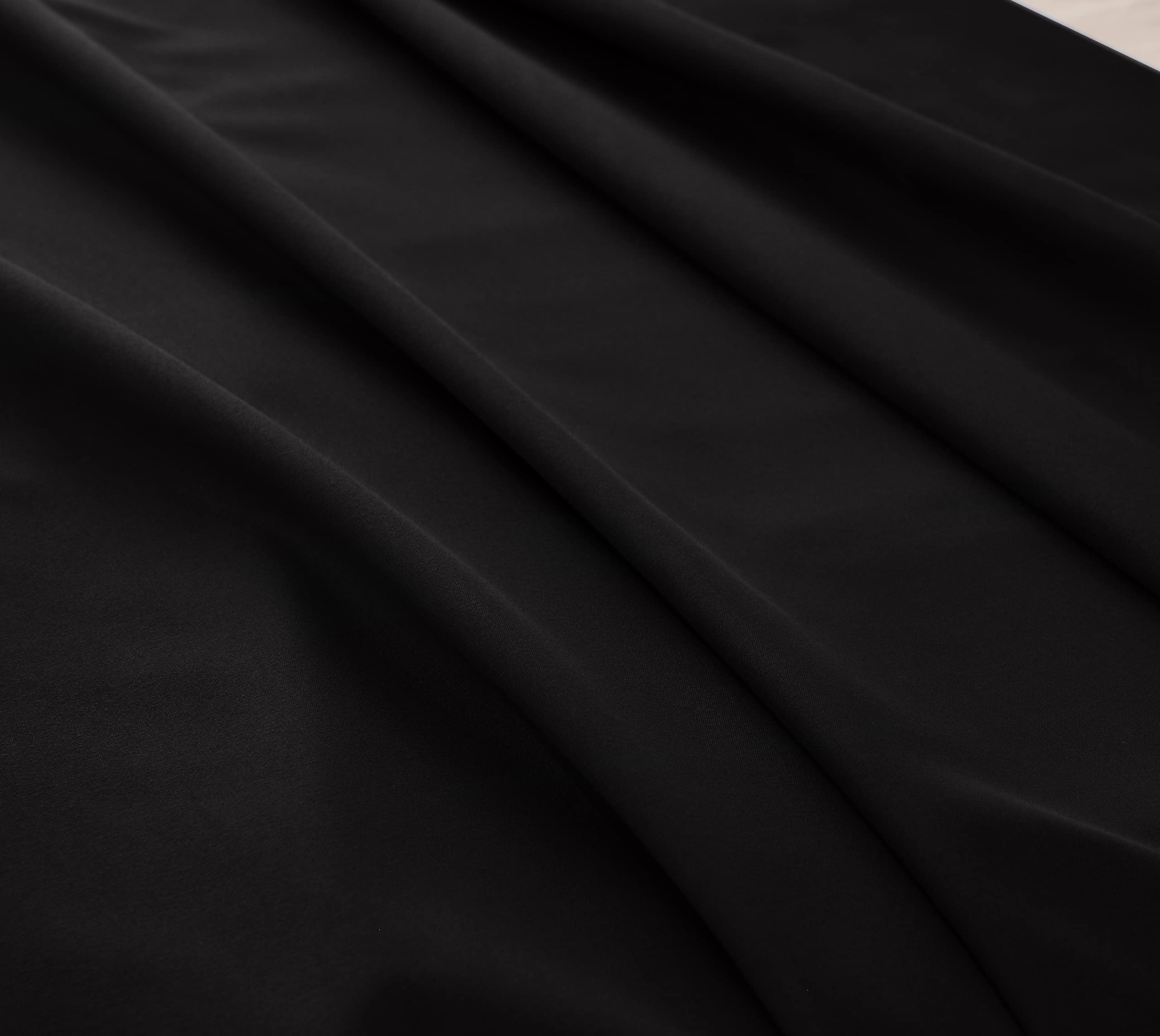 Premium 4-Piece Empire Home Bed Sheet Set - Breathable, Soft & Easy Care - Deep Pocket Fits King Size Mattress - Perfect for Luxury Bedrooms & Guest Rooms (Black)