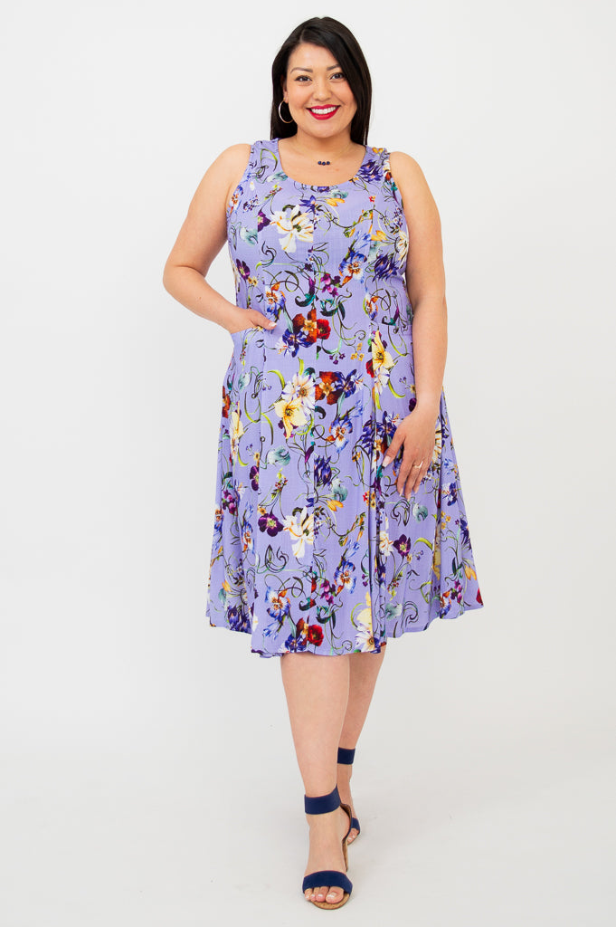 Avery Dress by Lovalie - Soft Linen Bamboo Blend for Women | Perfect for Summer Outfits, Beach Vacations & Casual Wear