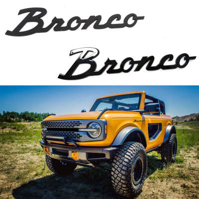 The Adventure Begins with a Badge: A Tale of the Ford Bronco