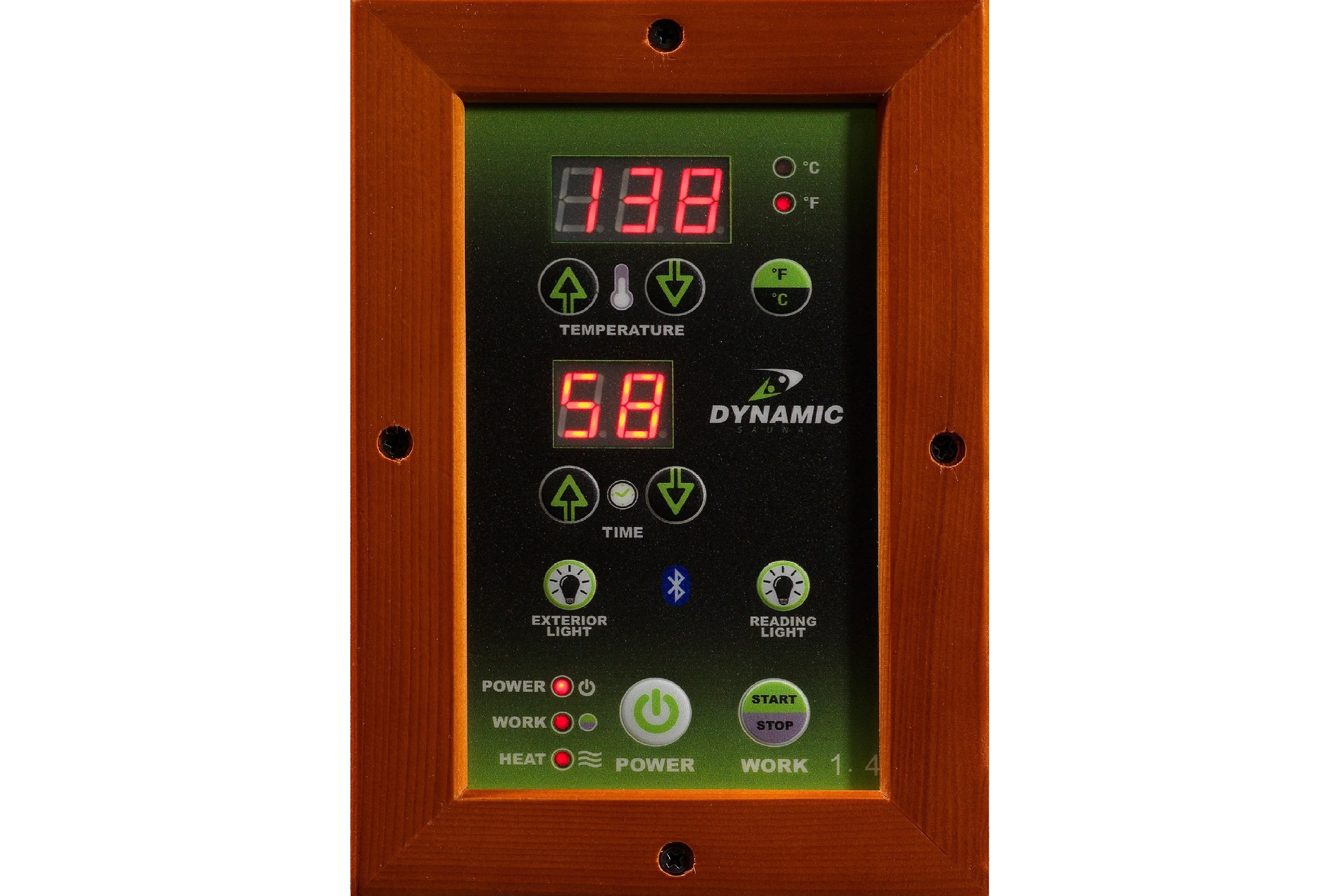 Golden Designs Vittoria 2-Person Low EMF FAR Infrared Sauna for Home Spa Relaxation & Detox Therapy