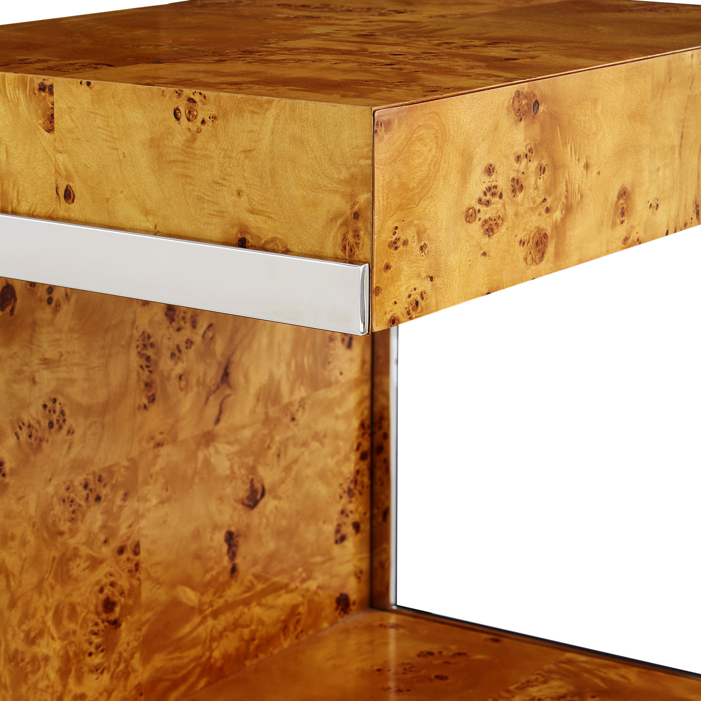 Modern Bond Side Table Set - 2-Piece Wooden End Tables for Living Room, Bedroom, or Office - Perfect for Coffee Table, Nightstand, or Accent Furniture
