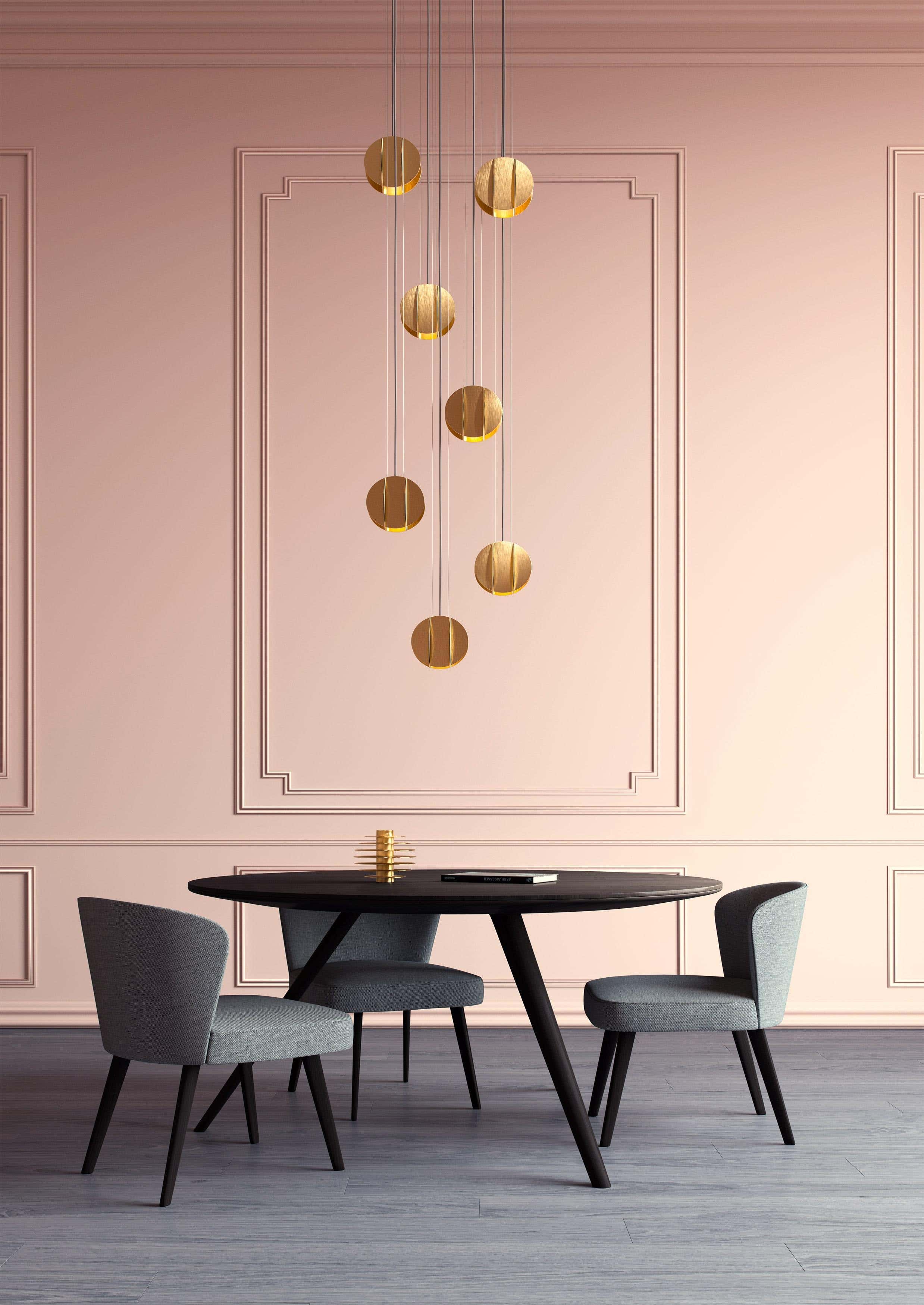Modern Glass Pendant Lamp - Elegant Hanging Light Fixture for Kitchen Island, Dining Room, and Bedroom Decor - Energy Efficient LED Bulb Compatible