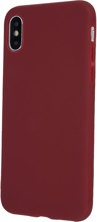 Apple iPhone 7 Case - Premium Soft Gel Cover with Shock Absorption - Burgundy Red - Perfect for Daily Use, Travel & Outdoor Protection