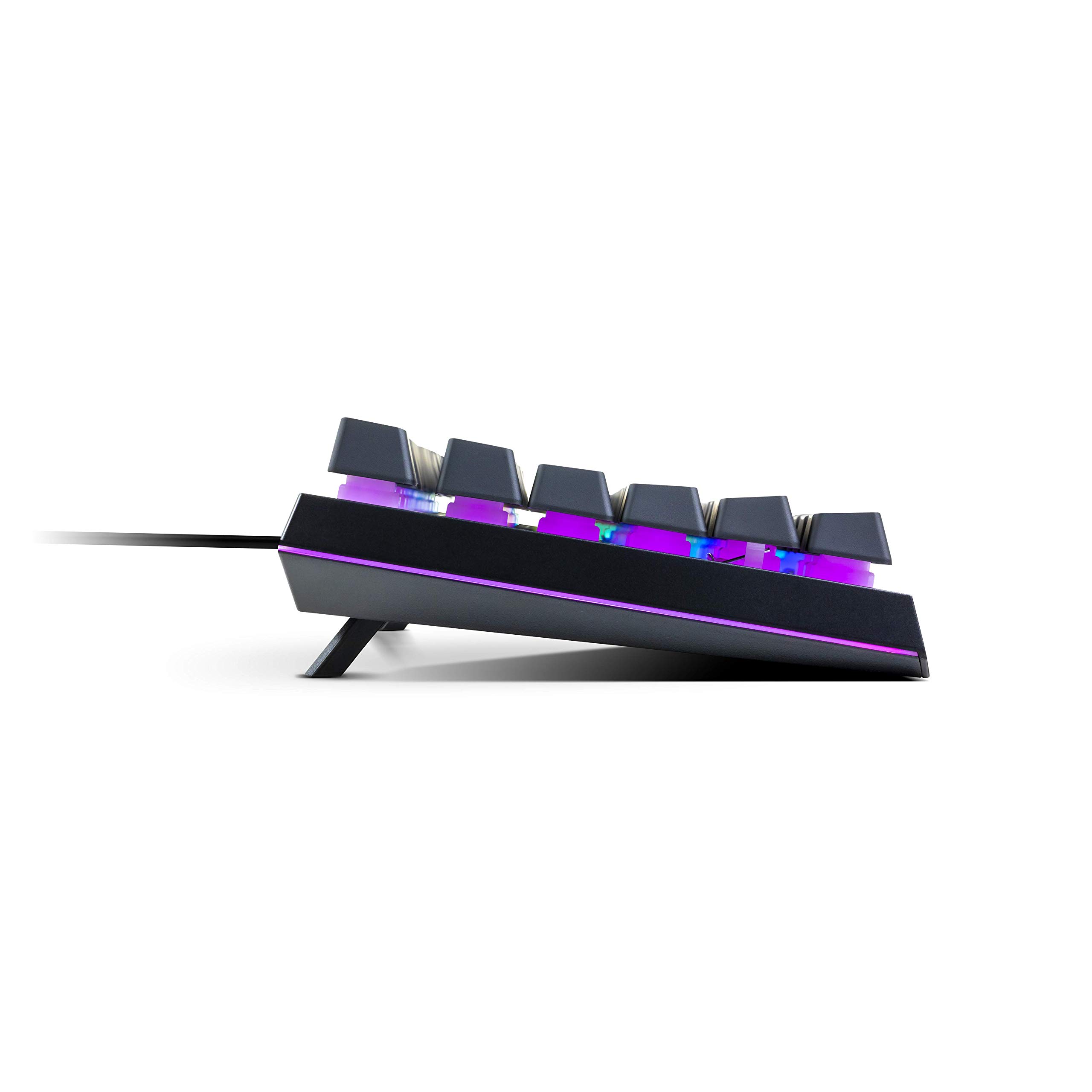 Cooler Master MS110 RGB Gaming Keyboard and Mouse Combo - Linear Mechanical Switches, 26-Key Anti-Ghosting, Onboard Controls, 4 DPI Settings - US Layout, Black - Perfect for PC Gaming, Streaming & Office Work