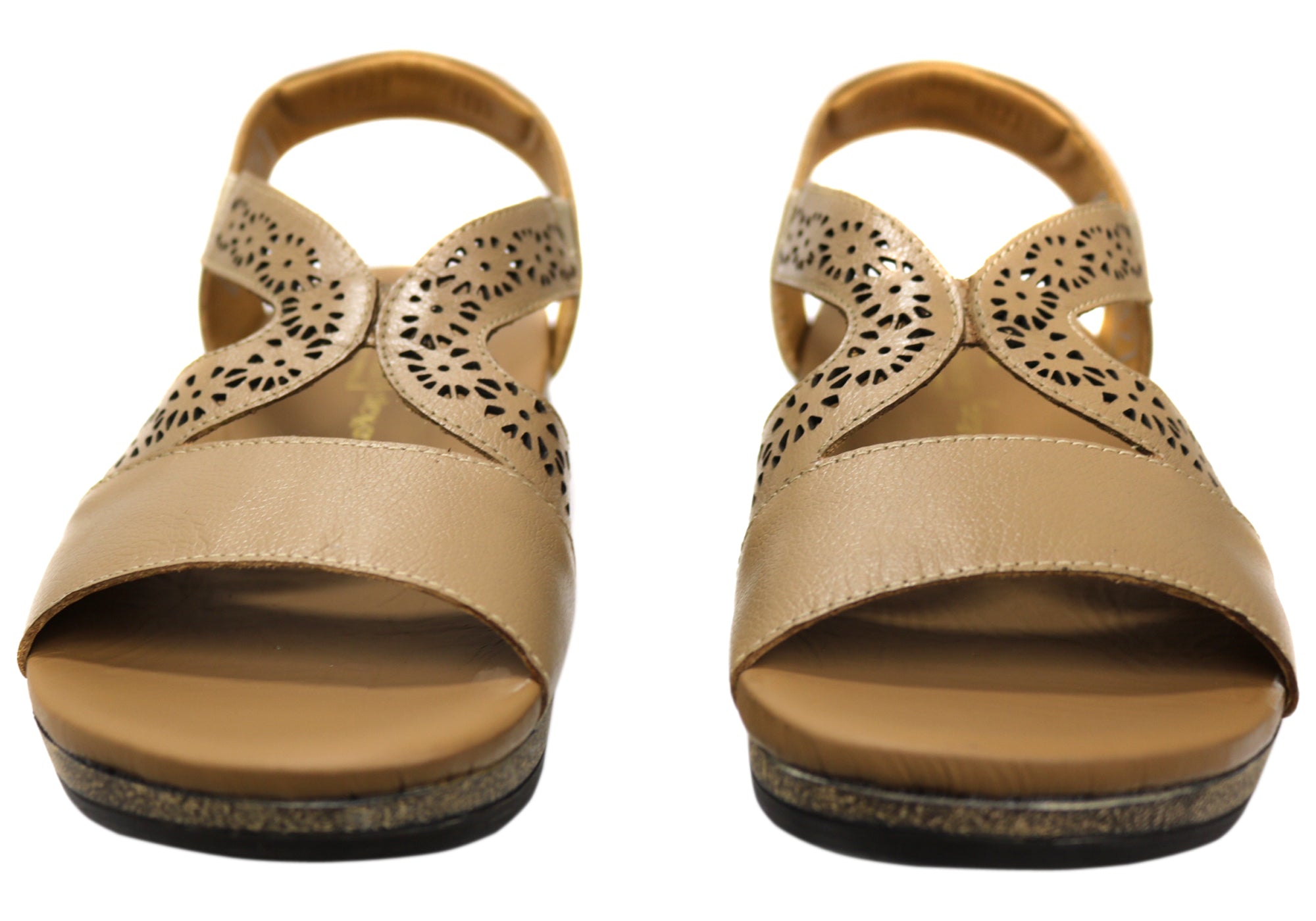 Rachael Women's Comfortable Brazilian Leather Sandals - Breathable Open-Toe Casual Sandals for Summer, Beach, and Travel