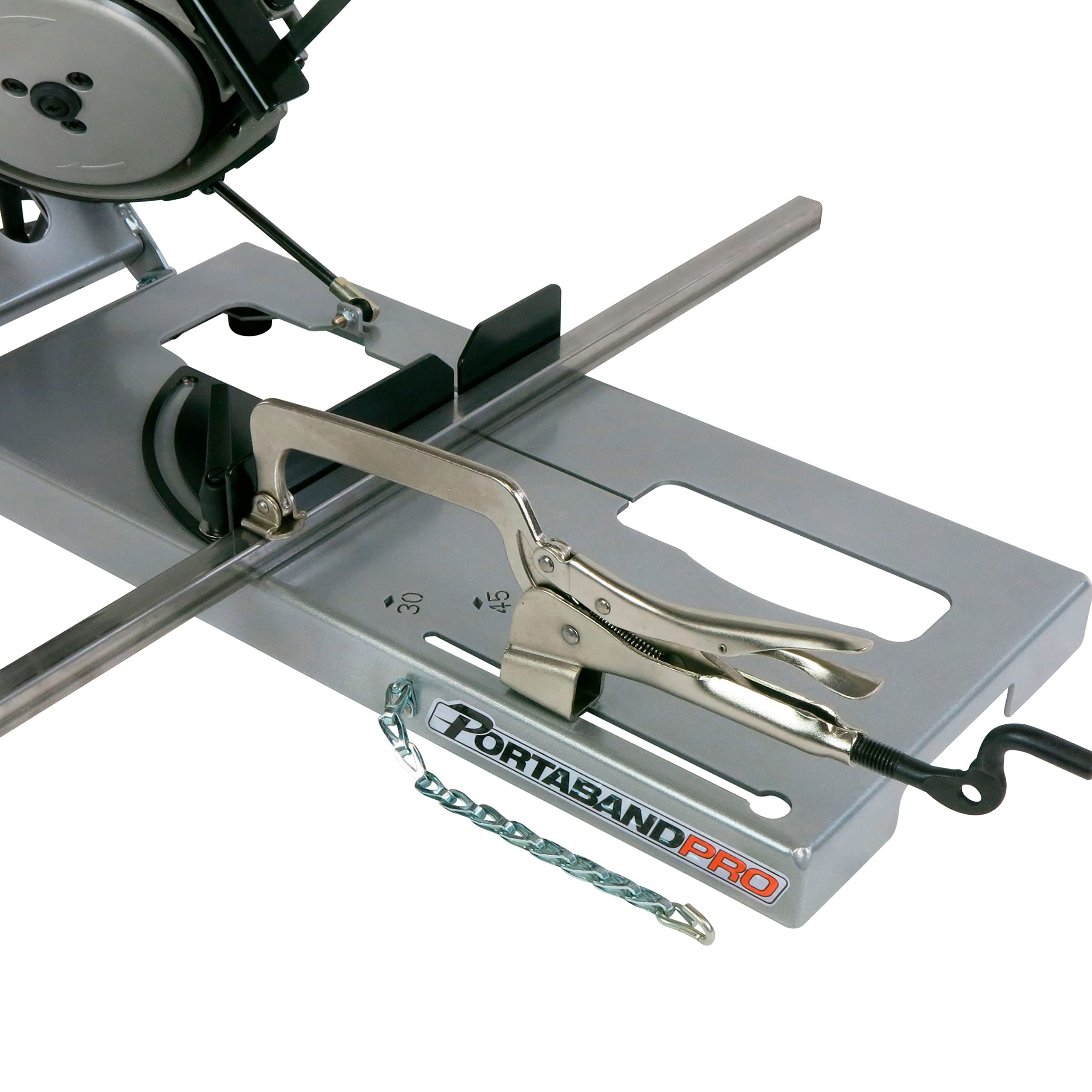 Premium Band Saw Stand for DeWalt DWM120 Portable Band Saw - Heavy Duty Metal Workbench Support with Adjustable Height for Woodworking, Metal Cutting & DIY Projects