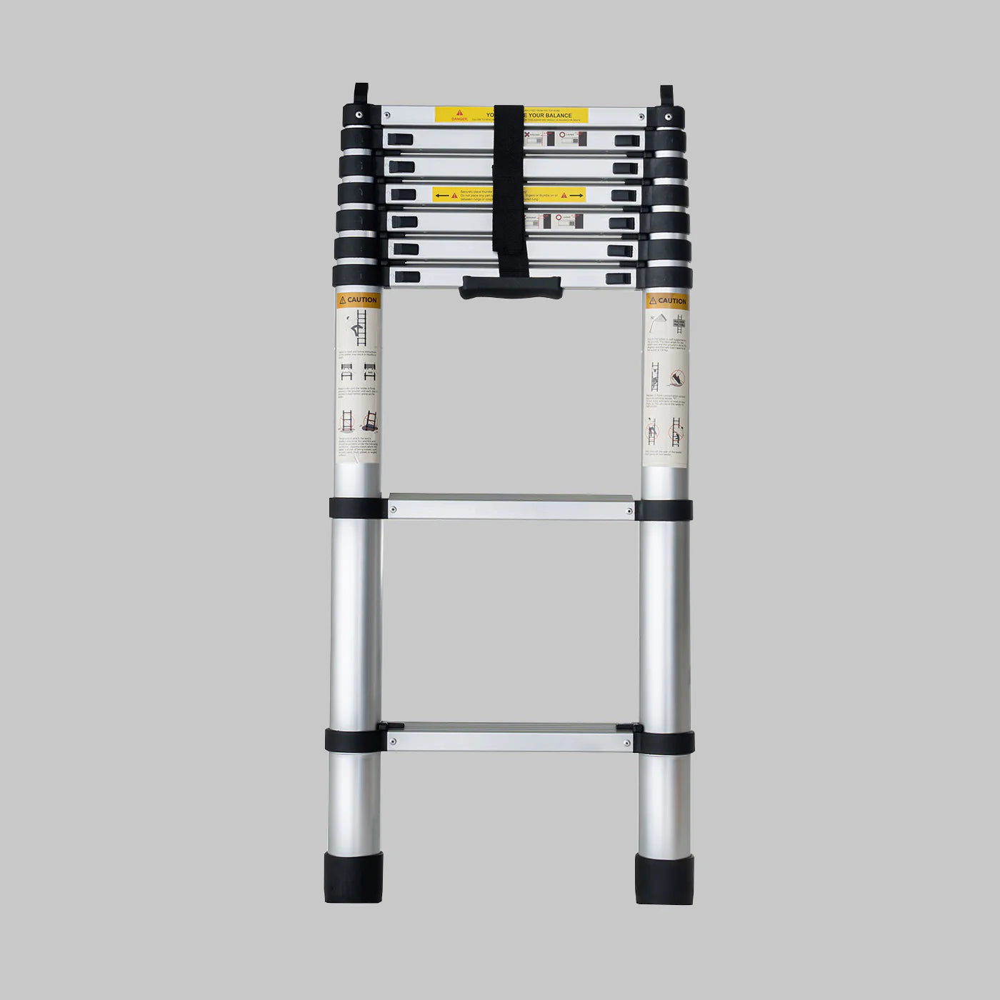 HC Ladder 3.0 - Heavy Duty Aluminum Extension Ladder for Home & Construction - Perfect for Roofing, Painting, and DIY Projects