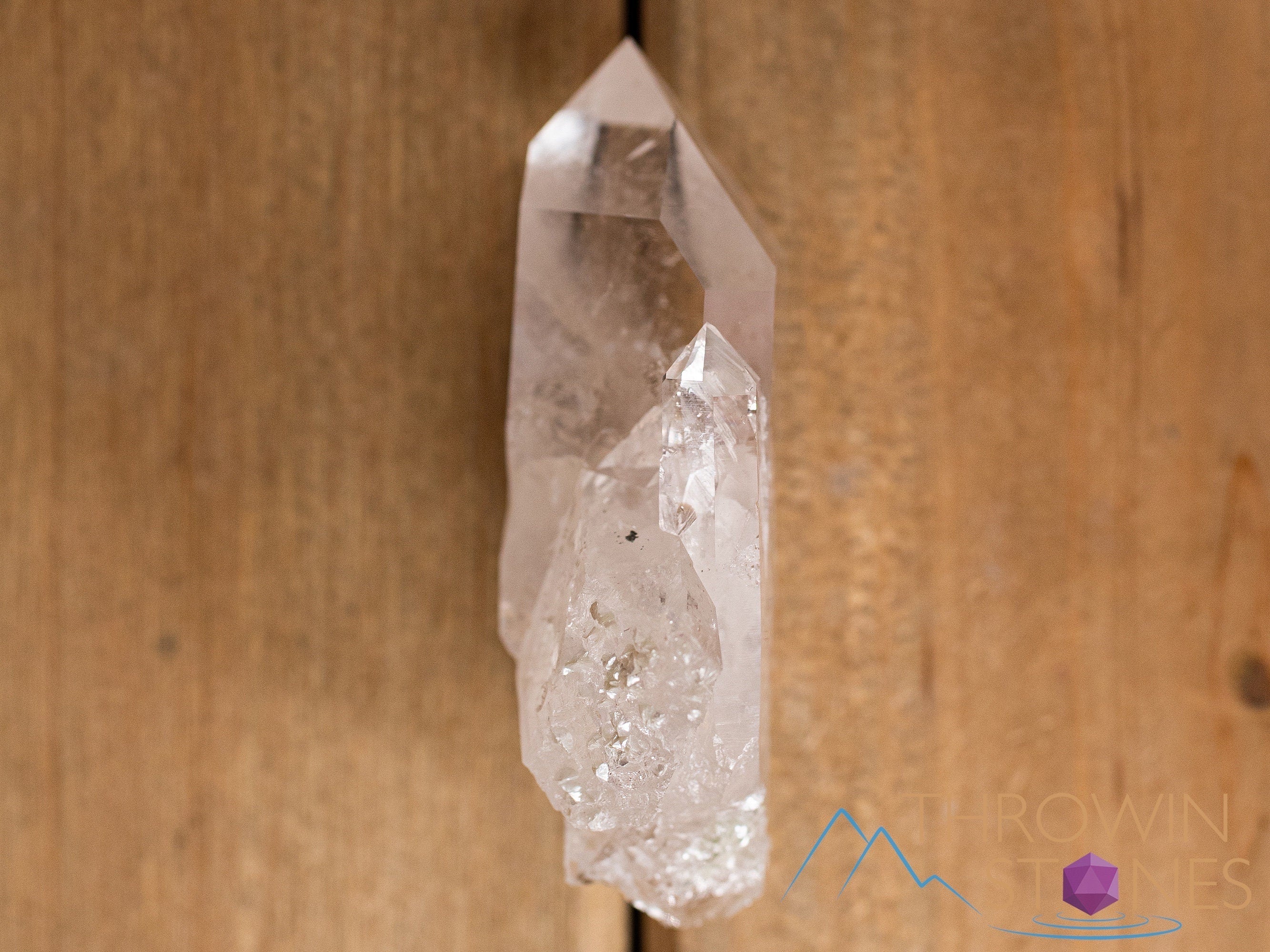 Natural COOKEITE in Clear QUARTZ Raw Crystal Specimen - Healing Stone Collection, Housewarming Gift & Home Decor (40842) - Perfect for Meditation, Energy Work & Crystal Display