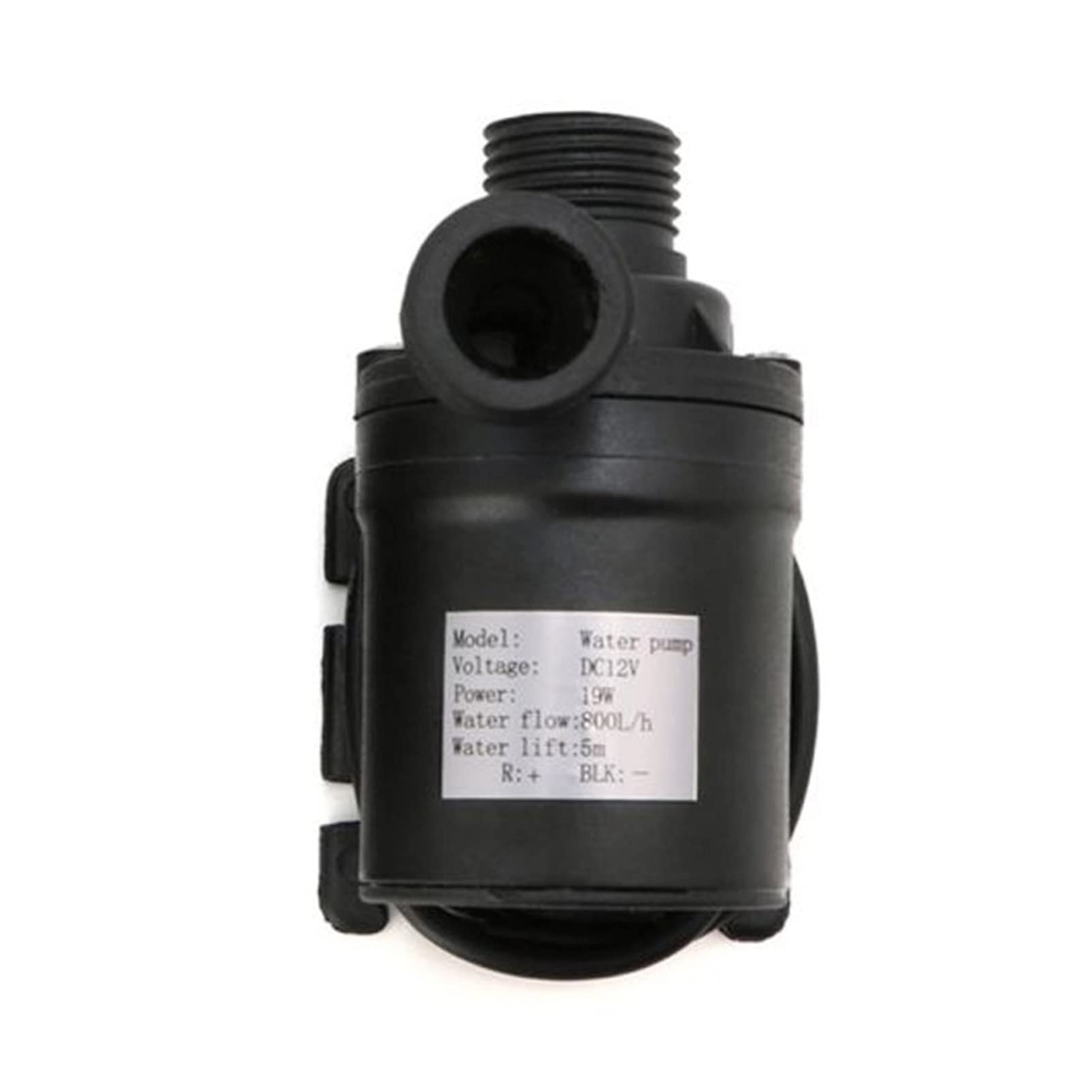 Ultra Quiet Mini DC 12V/24V Brushless Submersible Water Pump - 800L/H Flow Rate, Heat Resistant, for Aquariums, Fountains & Hydroponics | Perfect for Small Water Circulation Systems