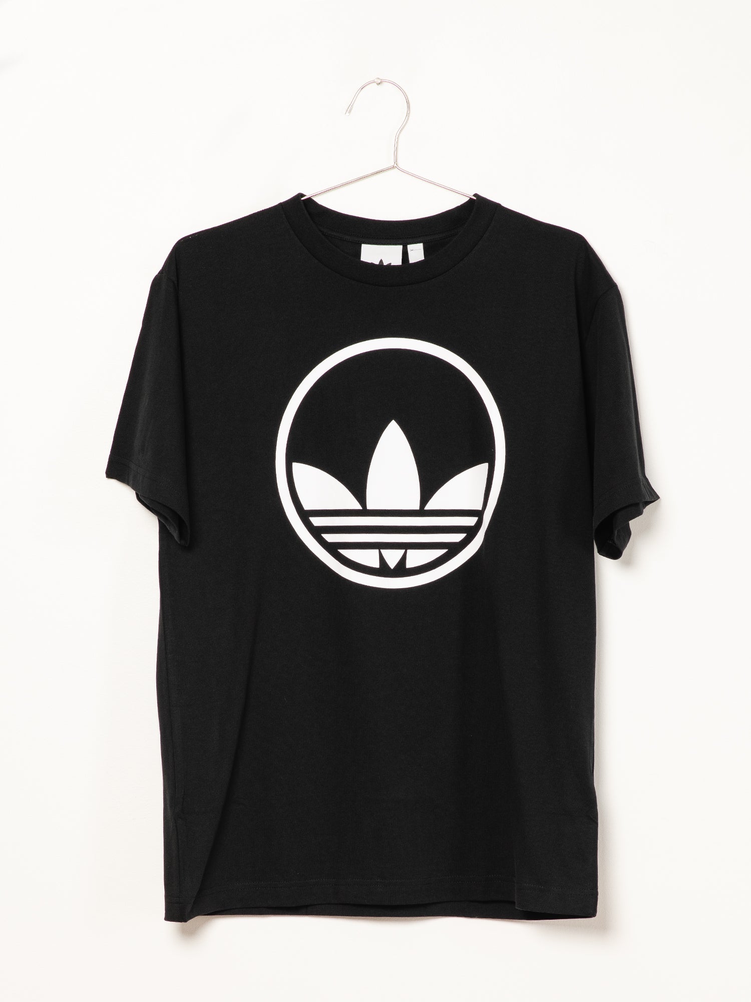 Adidas Circle Trefoil Short Sleeve T-Shirt for Men & Women - Comfortable Cotton Casual Tee - Perfect for Gym, Running, and Everyday Wear