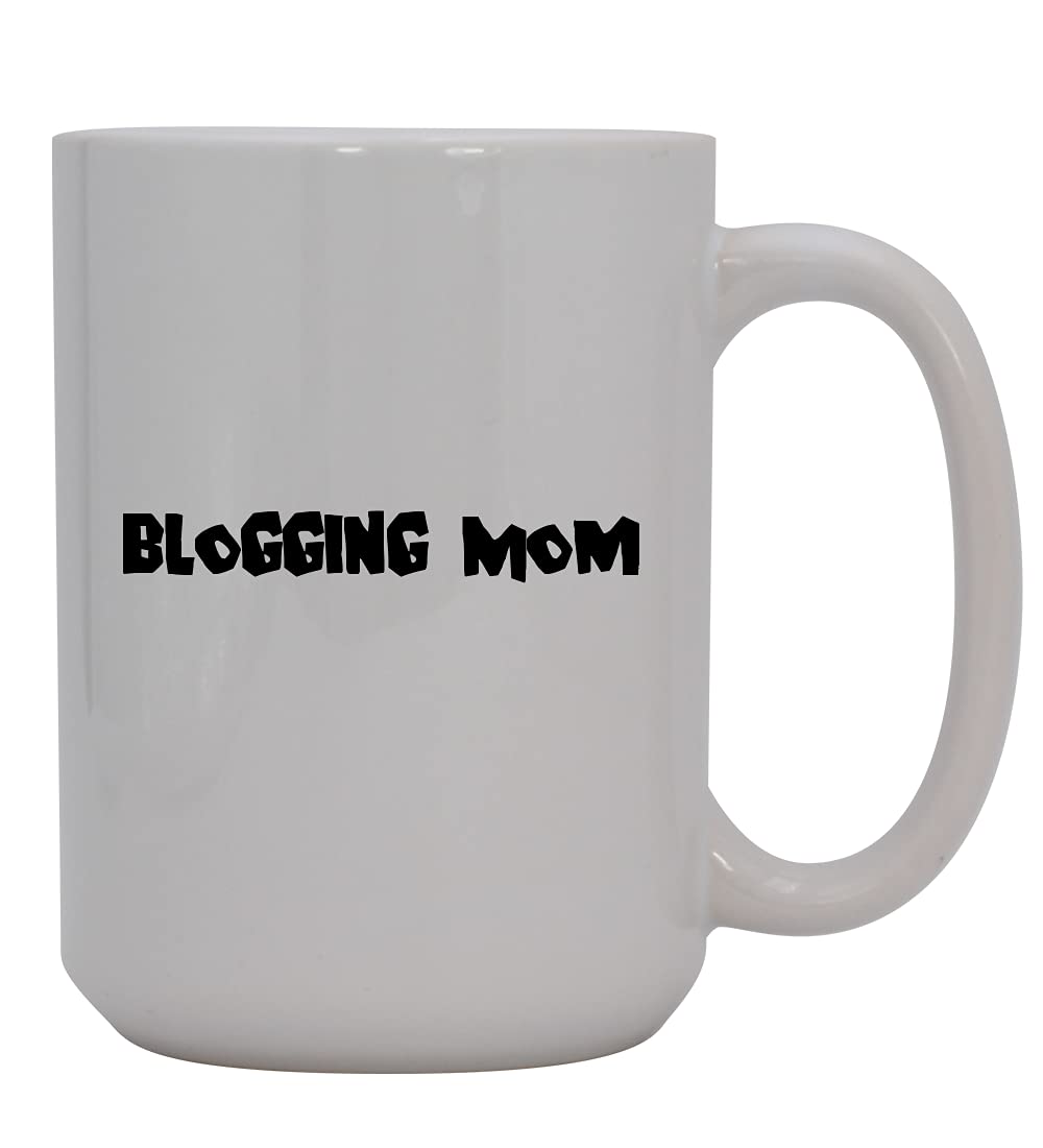 15oz Ceramic White Coffee Mug for Bloggers & Writers - Perfect for Home Office, Morning Coffee, and Gift Giving