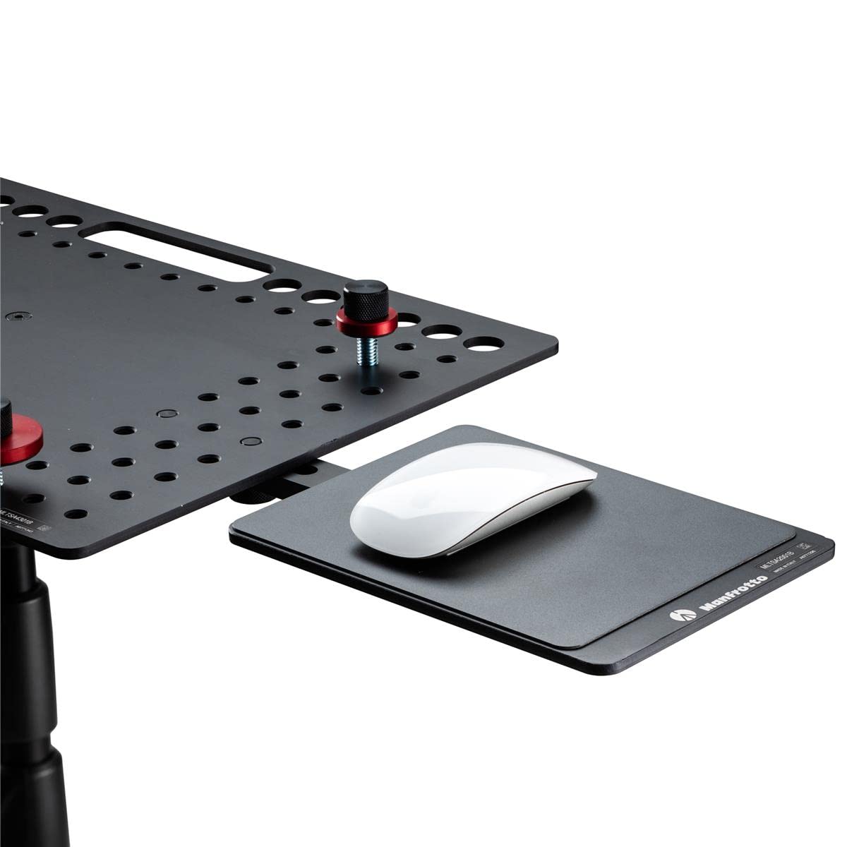 Manfrotto TetherGear Mouse Deck - Professional Camera & Laptop Workspace Organizer for Photographers & Videographers | Perfect for Studio, Office & Remote Work Setups