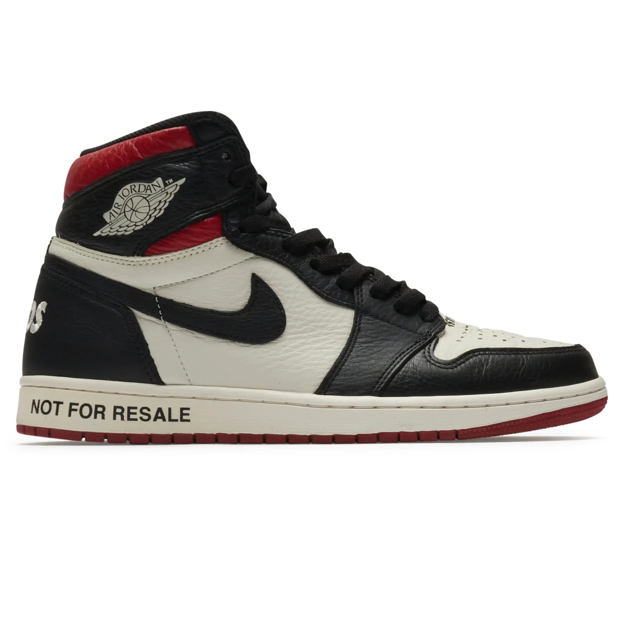 Authentic Pre-Owned Air Jordan 1 Retro High OG 'Not For Resale' Sneakers - Vintage Basketball Shoes for Collectors & Streetwear Fashion | Perfect for Sneakerheads, Urban Style & Retro Sports Enthusiasts