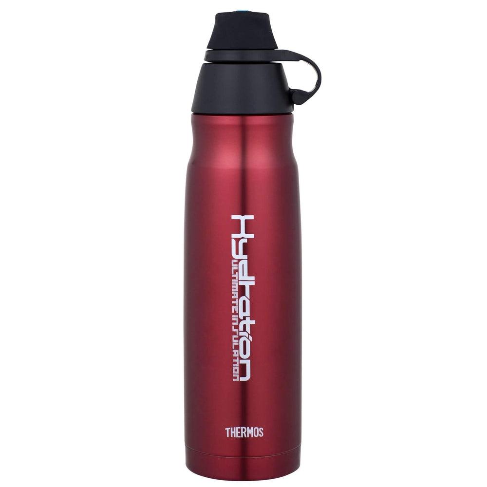 Thermos 770ml Insulated Stainless Steel Kids Water Bottle with Straw - Leak Proof, BPA Free, Keeps Drinks Cold for 24 Hours - Perfect for School, Sports, Outdoor Activities (Red)
