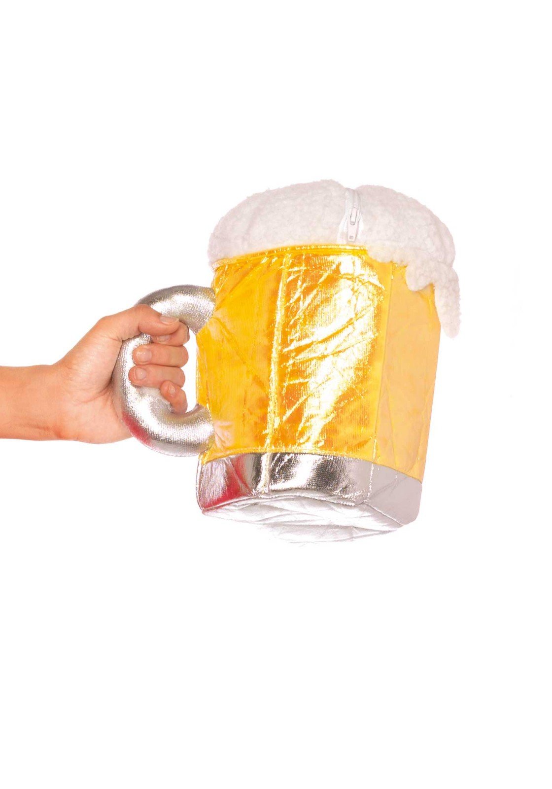 Leg Avenue Women's Oktoberfest Beer Stein Purse - Gold Costume Accessory for Halloween & Cosplay | One Size US | Perfect for Oktoberfest Parties, Themed Events & Costume Contests