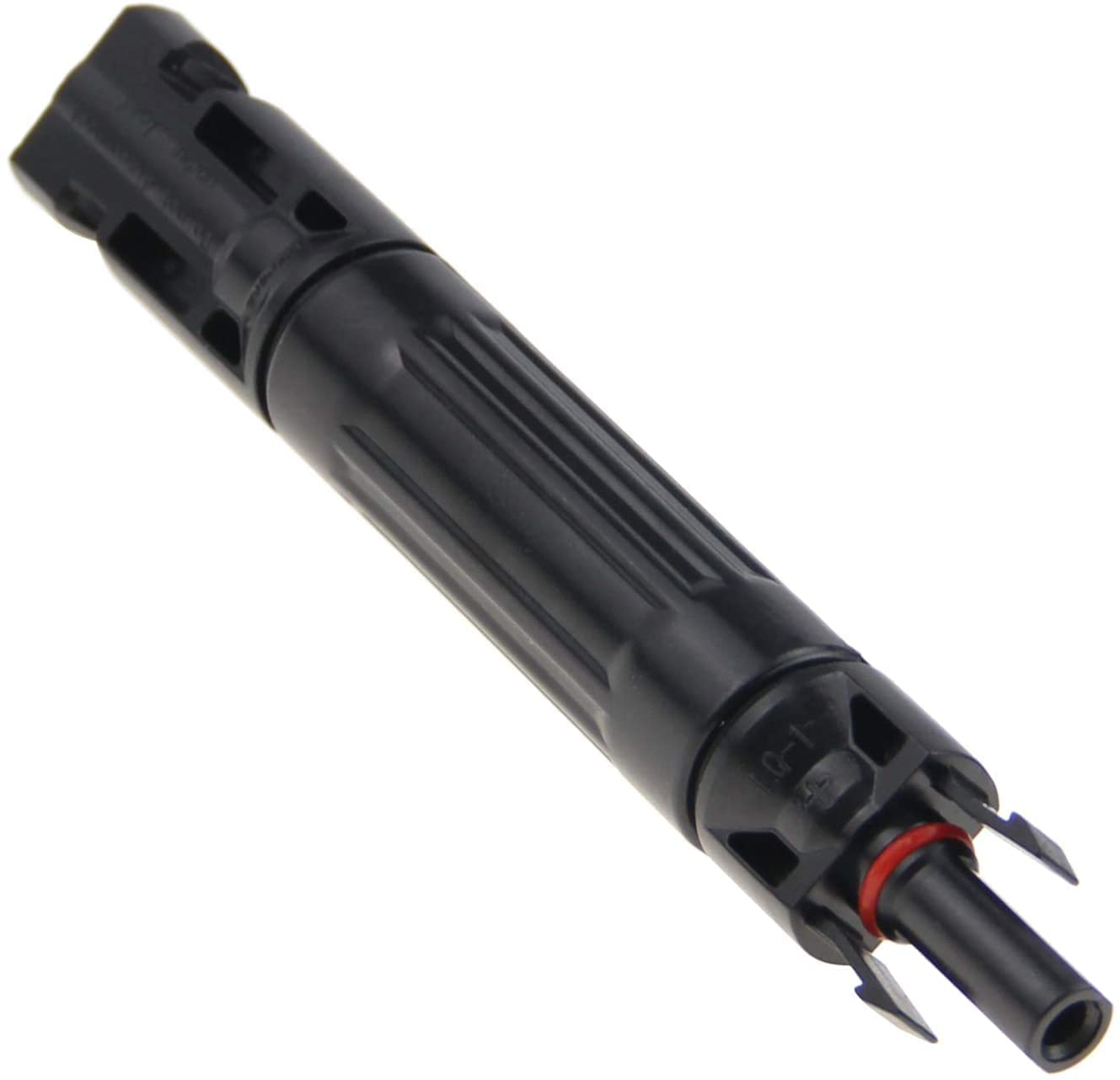 ZOOKOTO 2PCS Solar Panel PV Connector with Built-in 15A Fuse - Waterproof MC4 Connectors for Solar Power Systems - Ideal for RV, Boat, Off-Grid and Home Solar Panel Installations