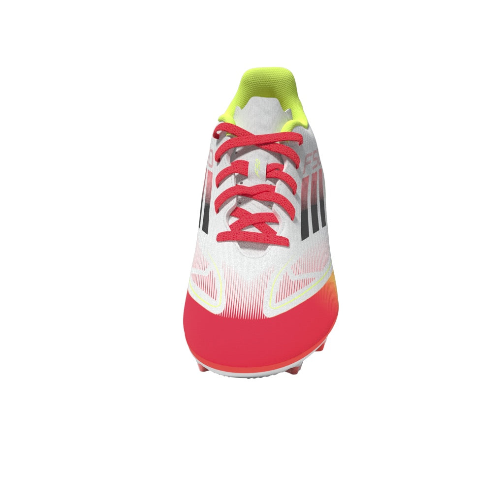 Adidas F50 Club FG/MG Youth Soccer Cleats for Boys & Girls - Lightweight Football Shoes for Turf & Grass (2025) - Perfect for Training, Matches & Youth Leagues