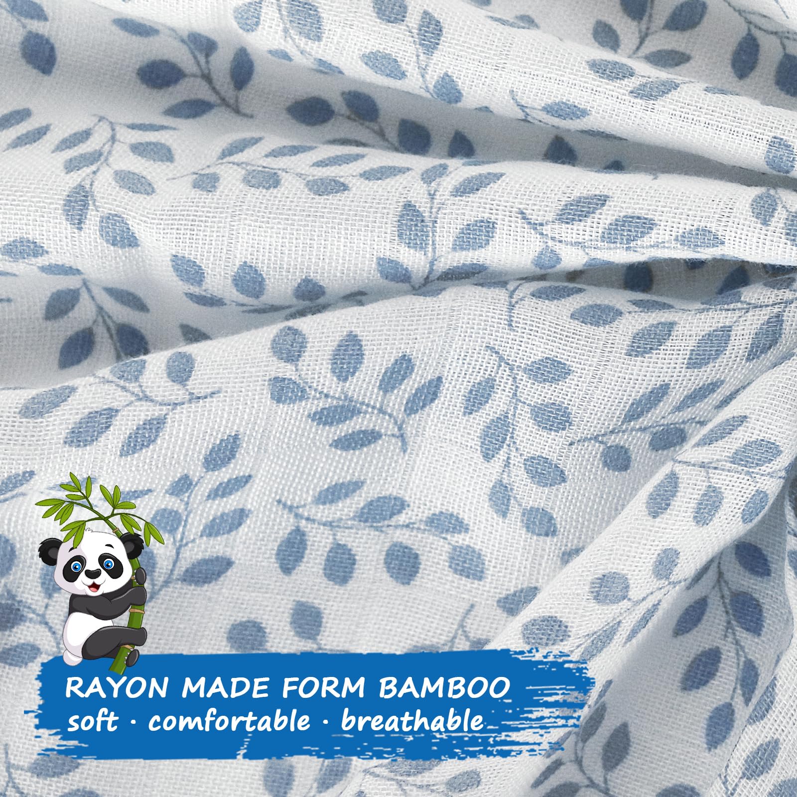Boho Muslin Bassinet Sheets for Baby Girl & Boy - Soft, Breathable Fitted Crib Sheets for Oval, Hourglass & Rectangular Bassinet Mattress (32