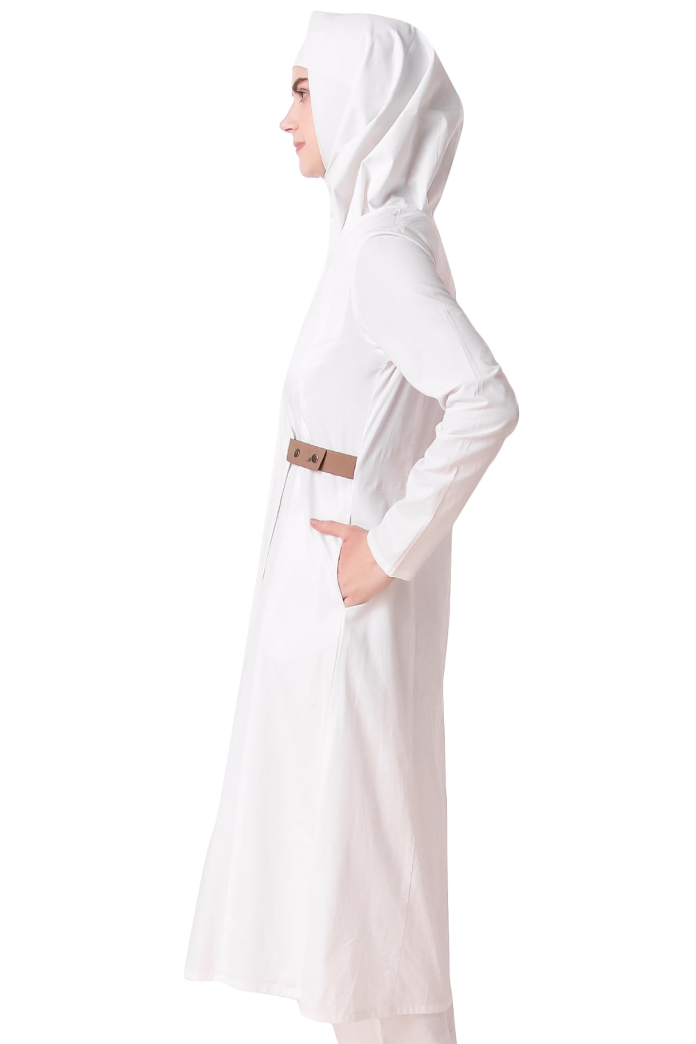 Zuhera Women's Modest Prayer Tunic - Long Sleeve Loose Fit Islamic Dress for Prayer & Daily Wear - Perfect for Mosque, Home Worship & Casual Outings