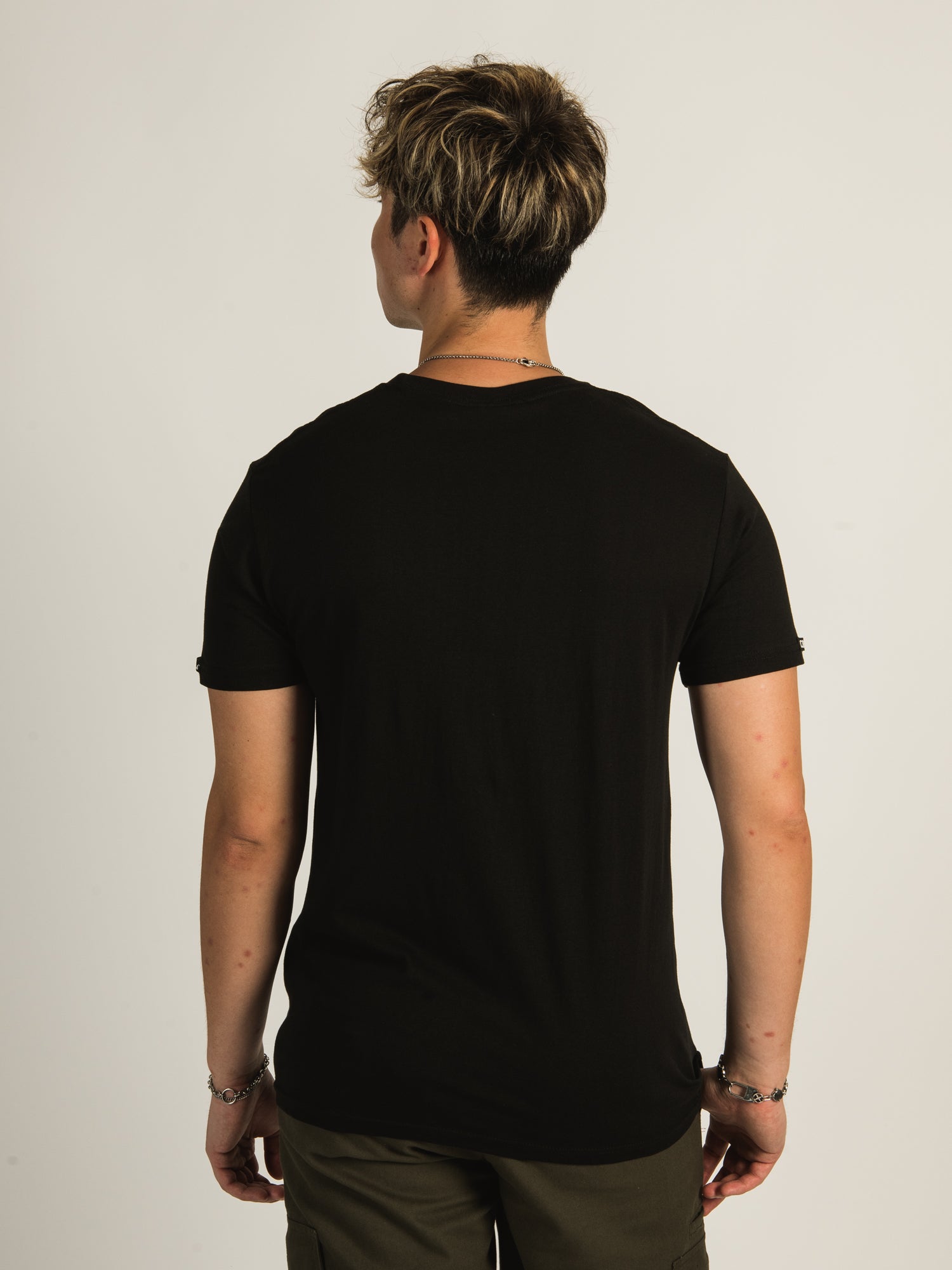 Crooks & Castles Embroidered Logo T-Shirt with C-Chain Design - Stylish Streetwear for Men | Perfect for Casual Outfits, Urban Fashion & Everyday Wear
