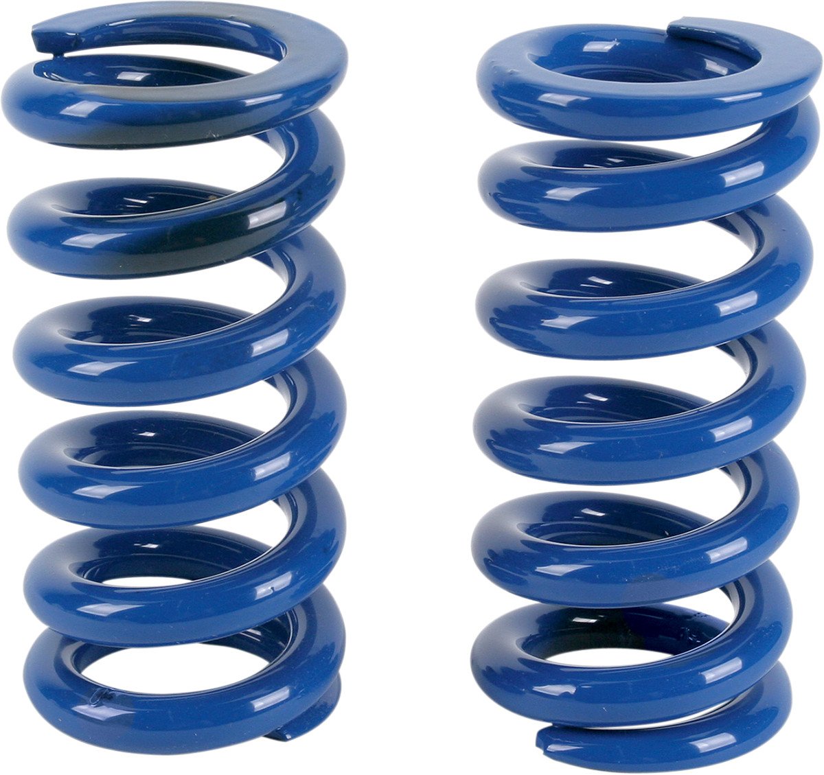 LA Choppers LA-8590-01 LAC BIG BLUE Shock Absorber Springs for Harley Davidson Motorcycles - Heavy Duty Suspension Upgrade for Smooth Rides on Rough Roads