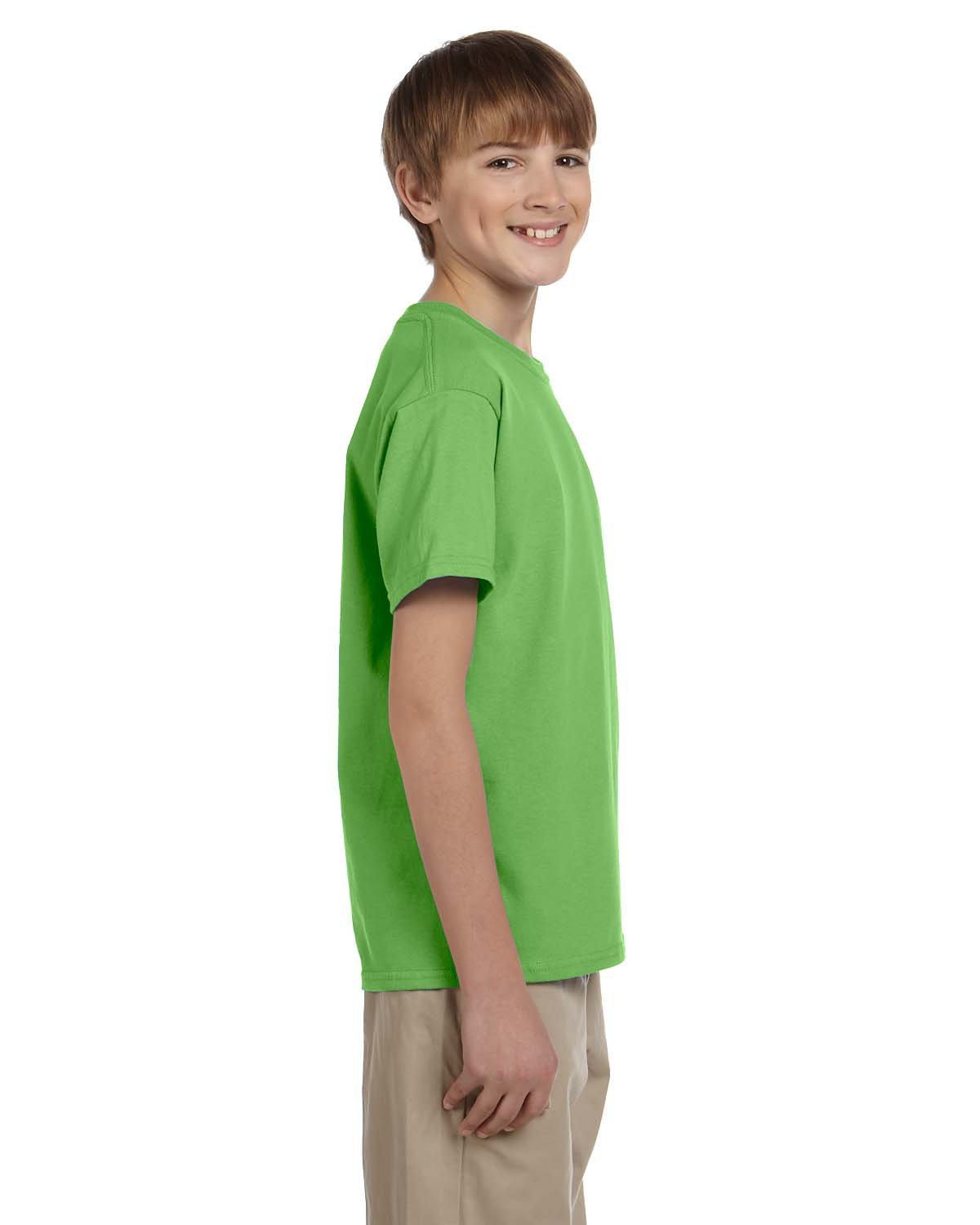 Fruit of the Loom Unisex Kids Cotton T-Shirt - Soft Breathable Short Sleeve Tee for School, Play & Everyday Wear