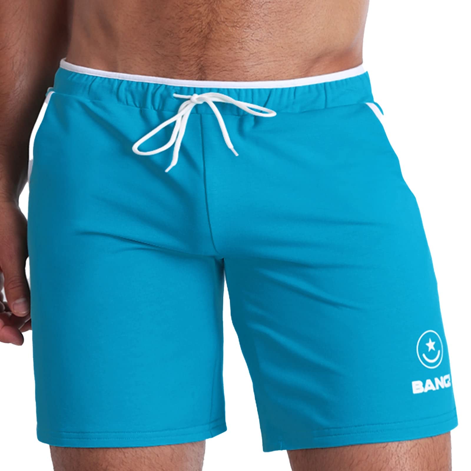 Bang Men's Workout Gym Fitness Shorts - Breathable Quick-Dry Training Shorts for CrossFit, Bodybuilding & Yoga | Perfect for Gym, Running & Active Lifestyle