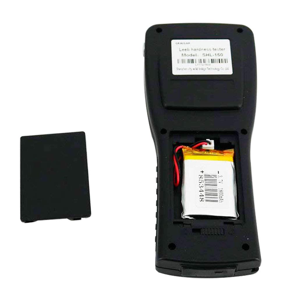 SHL-150 Portable Digital Leeb Hardness Tester - Handheld Metal Hardness Measurement Device for Steel, Aluminum & Alloys | On-Site Testing, Quality Control & Industrial Use