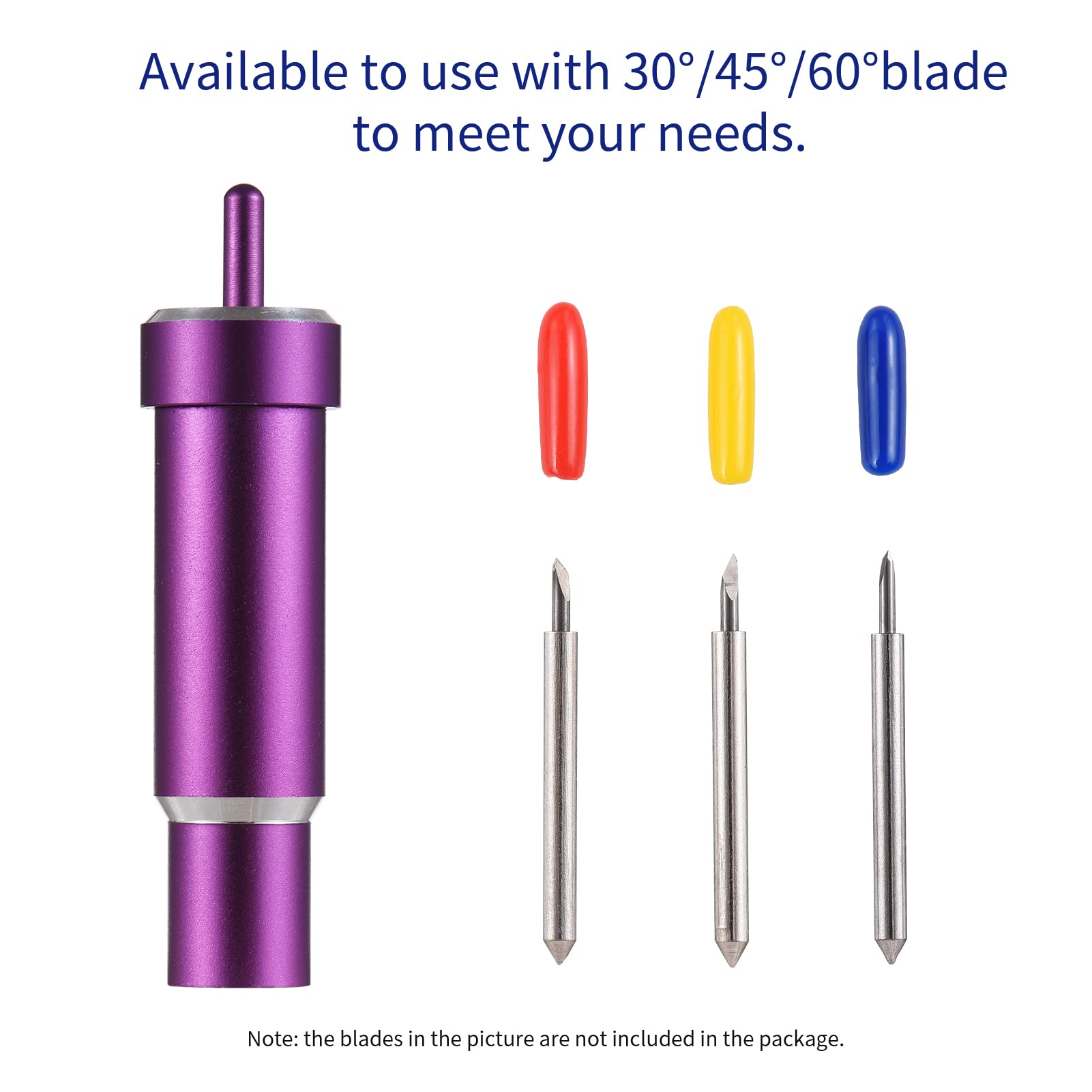 Premium Pen Adapter Holder Set with Blade Housing - Compatible with Fine Point Markers & Ultra Art Pens for Cricut Maker 3 & Explore Air 2 - Perfect for DIY Crafts, Vinyl Cutting, and Scrapbooking Projects