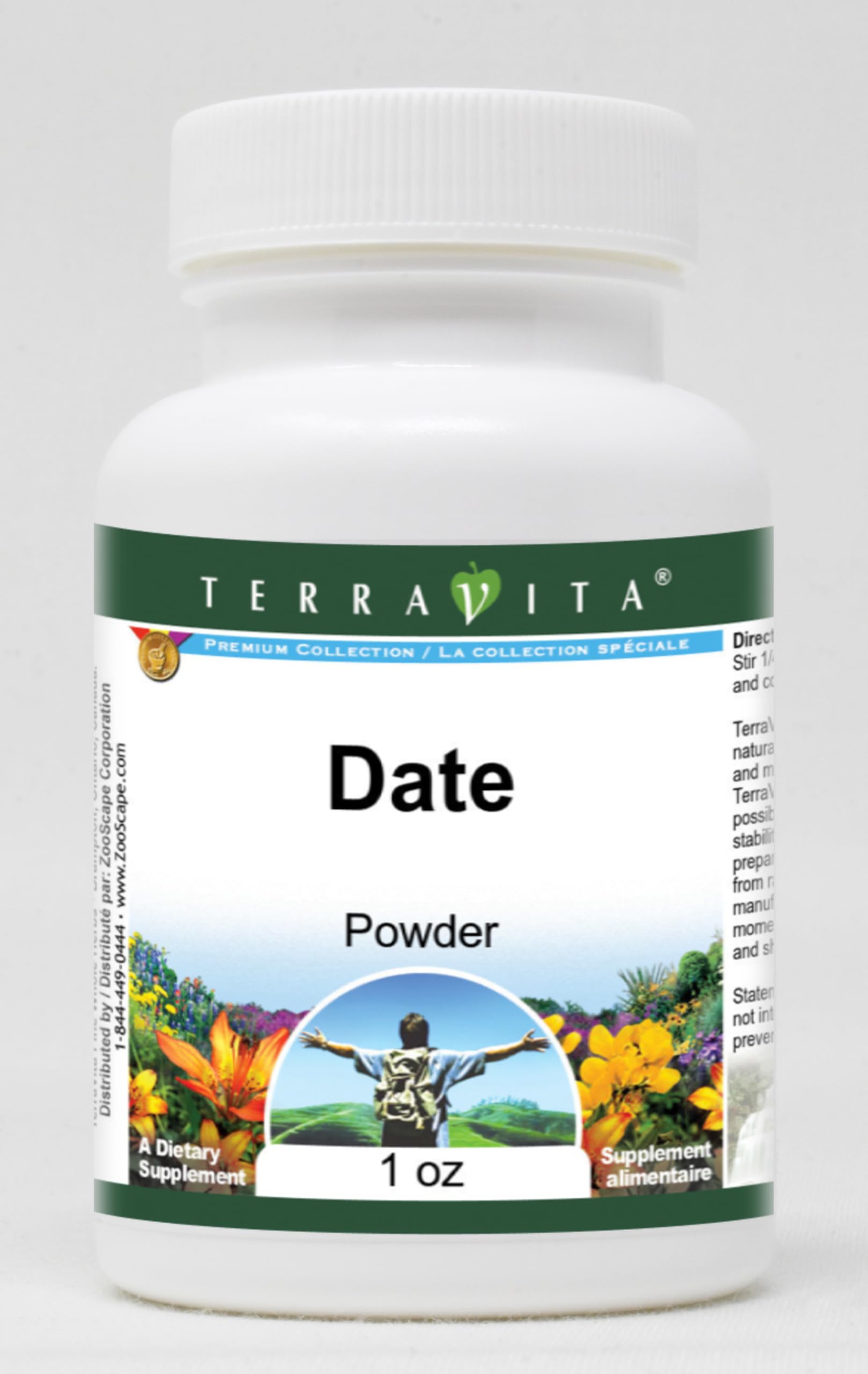 Organic Date Powder 1 oz (3 Pack) - Natural Sweetener for Baking, Smoothies & Healthy Snacks | ZIN: 519948