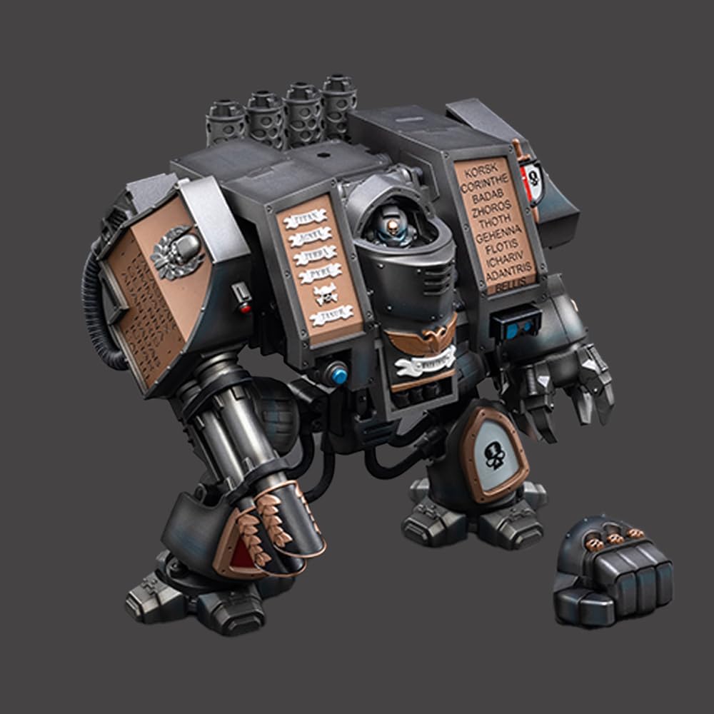 JOYTOY Warhammer 40,000 1/18 Scale Grey Knights Venerable Dreadnought Action Figure - Highly Detailed Collectible Mecha Model for Adult Collectors | Perfect for Display, Gaming Battles & Birthday Gifts