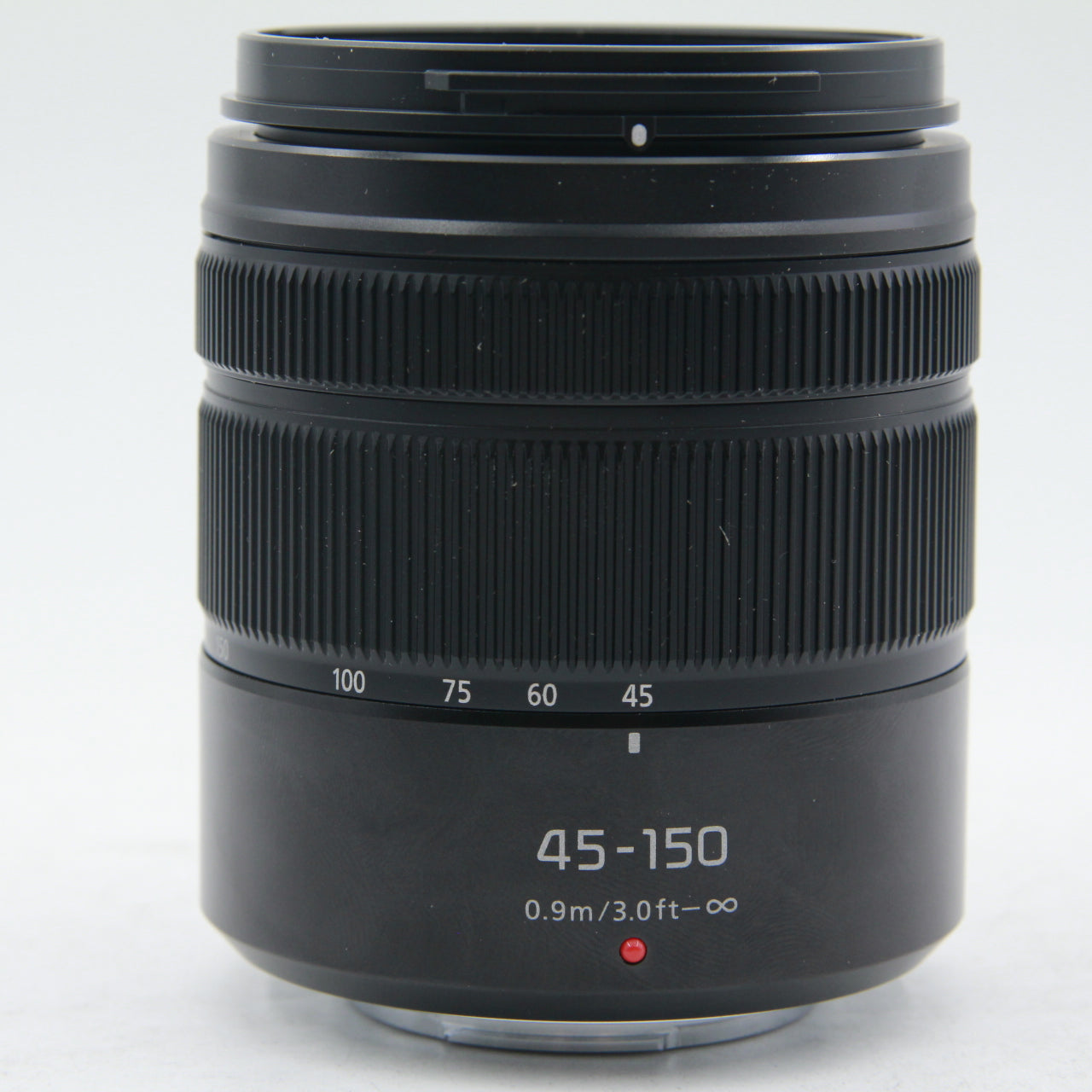 Panasonic Lumix G Vario 45-150mm f/4-5.6 ASPH MEGA O.I.S. Telephoto Zoom Lens (Matte Black) - Excellent Open Box Condition - Perfect for Travel, Wildlife & Portrait Photography