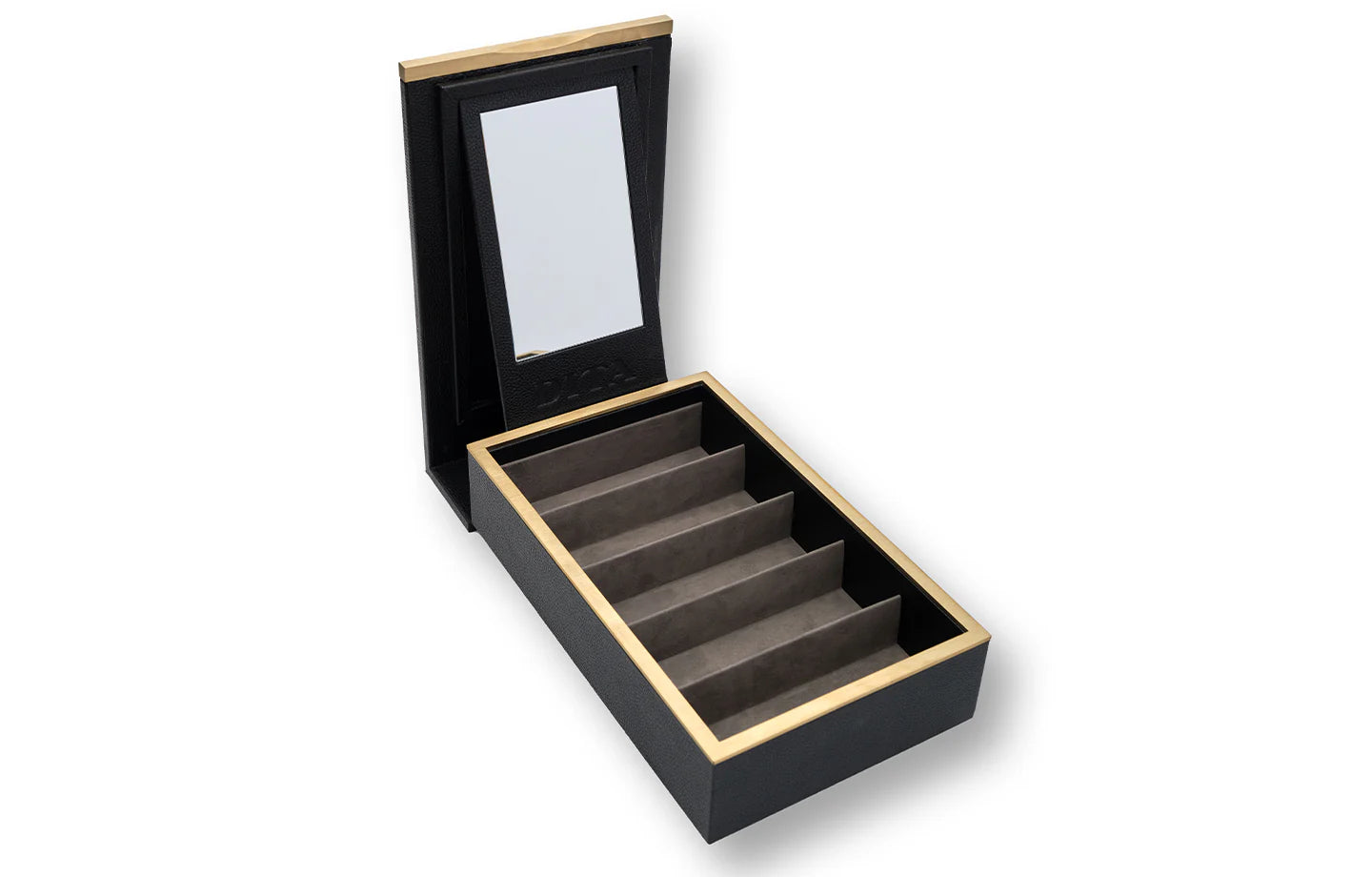 Dita Leather 5 Frame Collectors Case - Premium Eyeglass Storage for Sunglasses & Optical Frames - Perfect for Travel, Home Organization & Collector Display