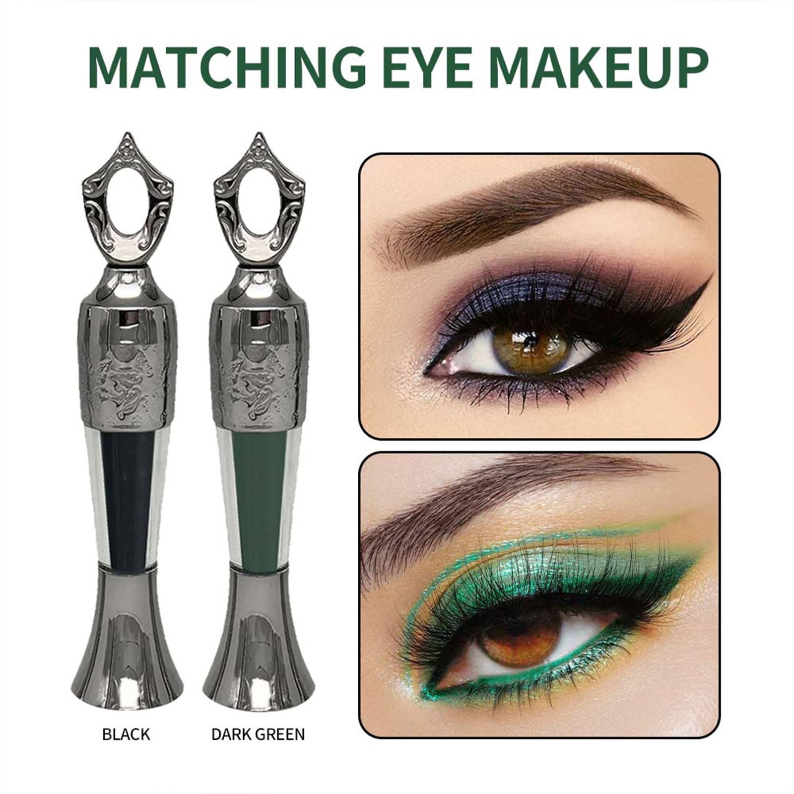 Natural Handmade Powder Eyeliner - Easy to Apply & Long-Lasting Vegan Eye Makeup for Everyday Wear & Special Occasions