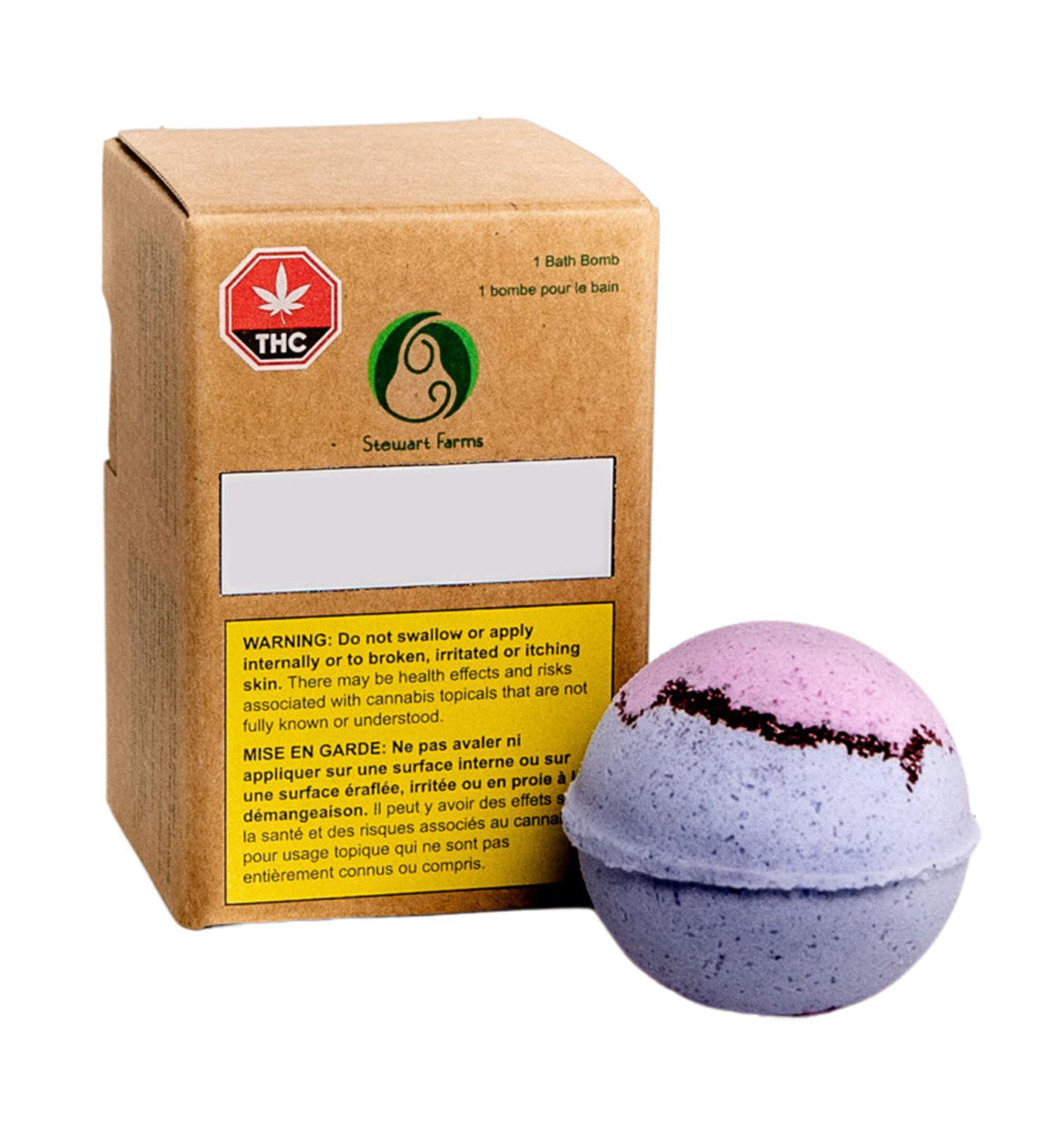 Bubba Kush Scented Bath Bomb for Relaxation & Stress Relief - Perfect for Spa Nights & Self-Care Routines