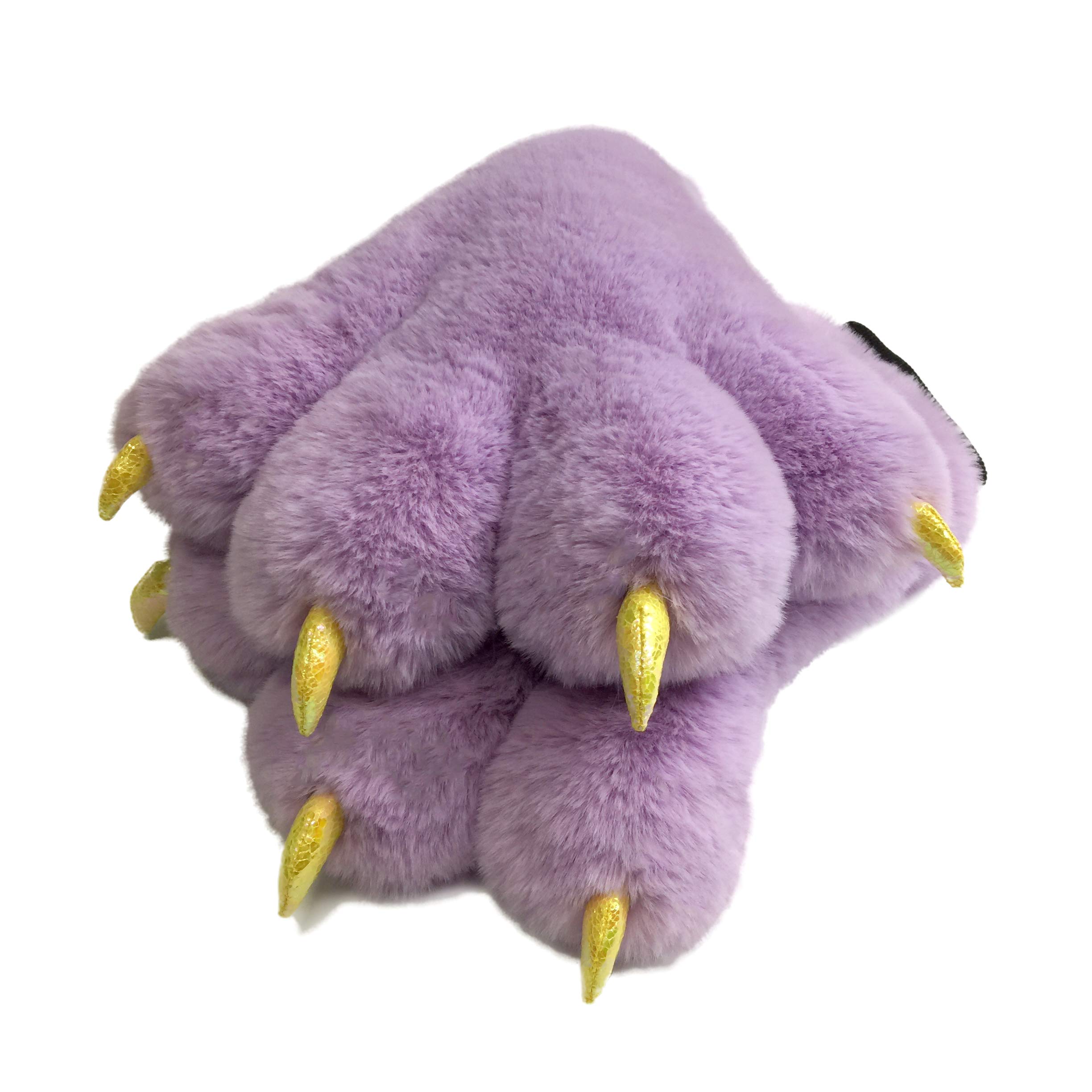 Furryvalley Fursuit Paws - Fluffy Animal Claw Gloves for Lion & Bear Cosplay Costume | Partial Furry Hand Paws for Adults & Kids | Perfect for Furry Conventions, Halloween & Role Play