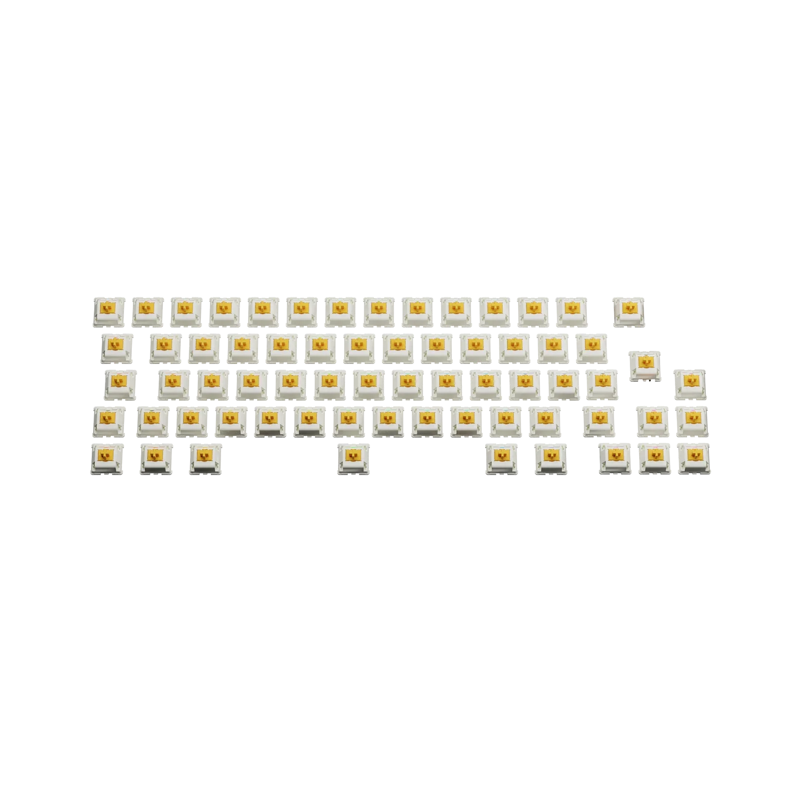 Glorious Panda Mechanical Keyboard Switches - MX Style 65g Tactile ISO Compatible for Gaming, Typing & Office Use