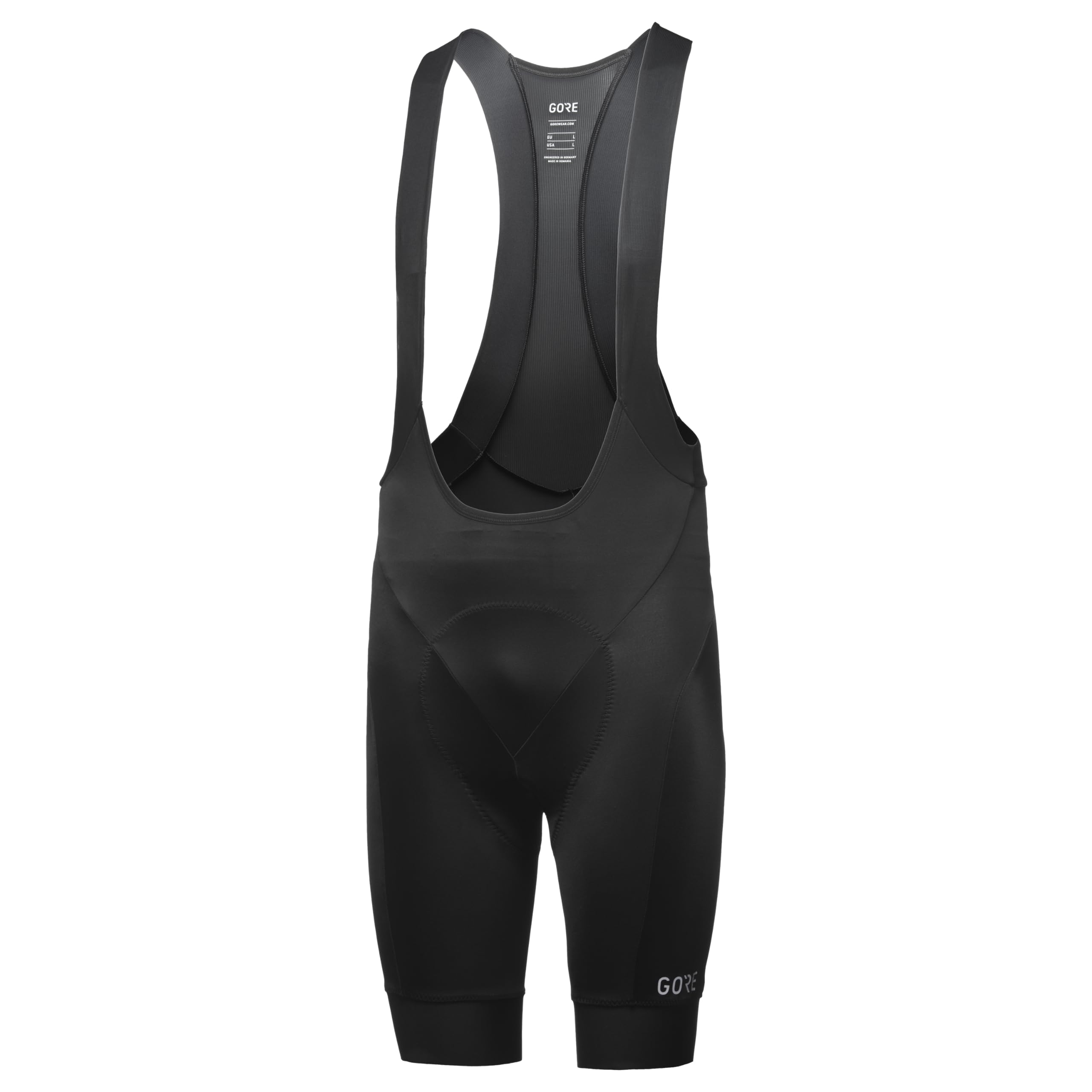 GORE WEAR C5 Men's Cycling Bib Shorts with Comfortable Seat Pad - Breathable & Padded Bike Shorts for Road Cycling, Mountain Biking & Indoor Training