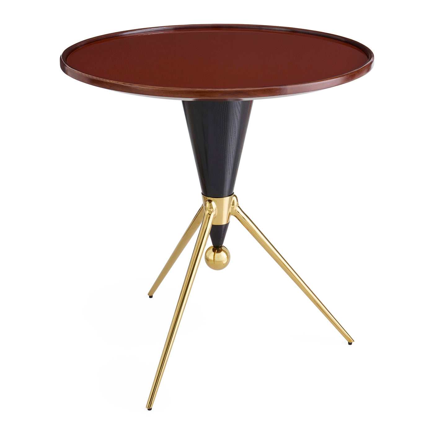 Stylish Trocadero Large Side Table - Modern End Table with Storage Shelf for Living Room, Bedroom, or Office - Perfect for Holding Lamps, Books, and Decor