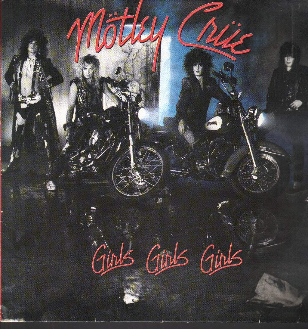 Motley Crue Official Girls Girls Girls Album - Vintage Rock Music CD for Collectors & Fans - Perfect for Parties, Gifts & Music Lovers