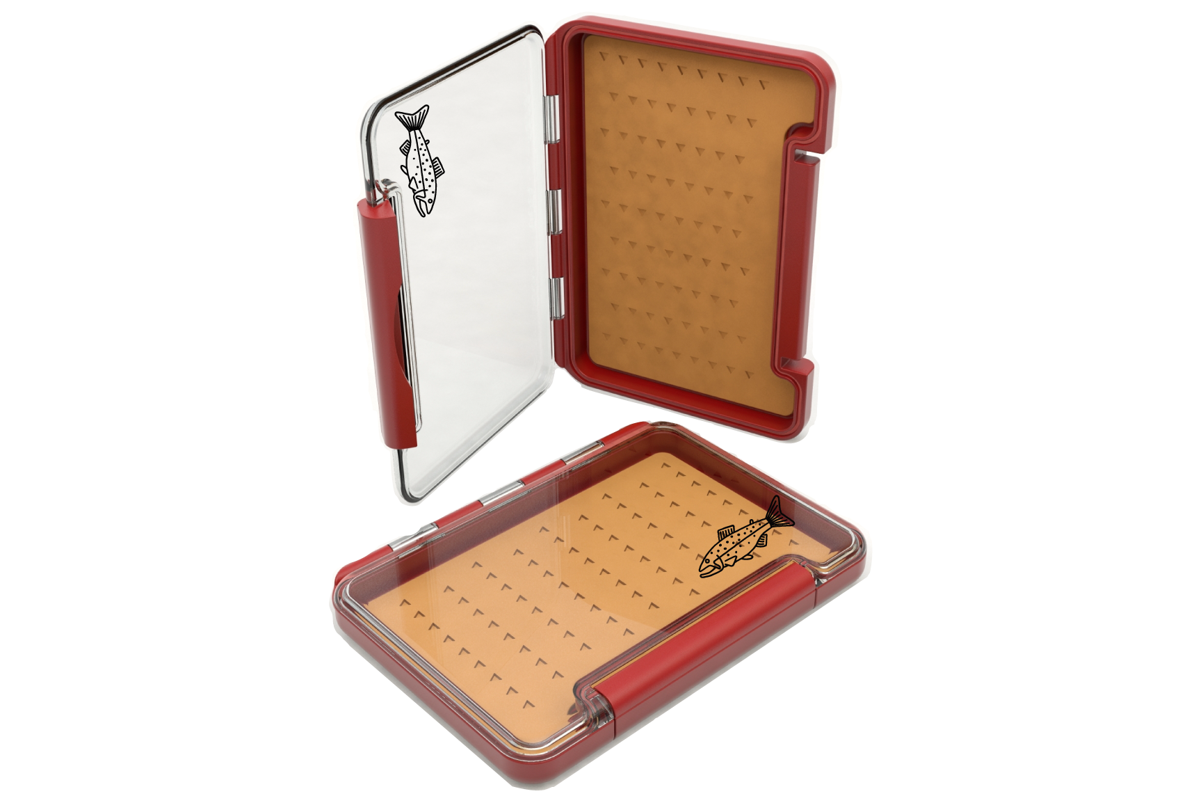 Best Fly Fishing Box with 3 Color Options - Portable Tackle Storage for Trout, Bass & Saltwater Fishing - Perfect for Outdoor Adventures & Travel Gear