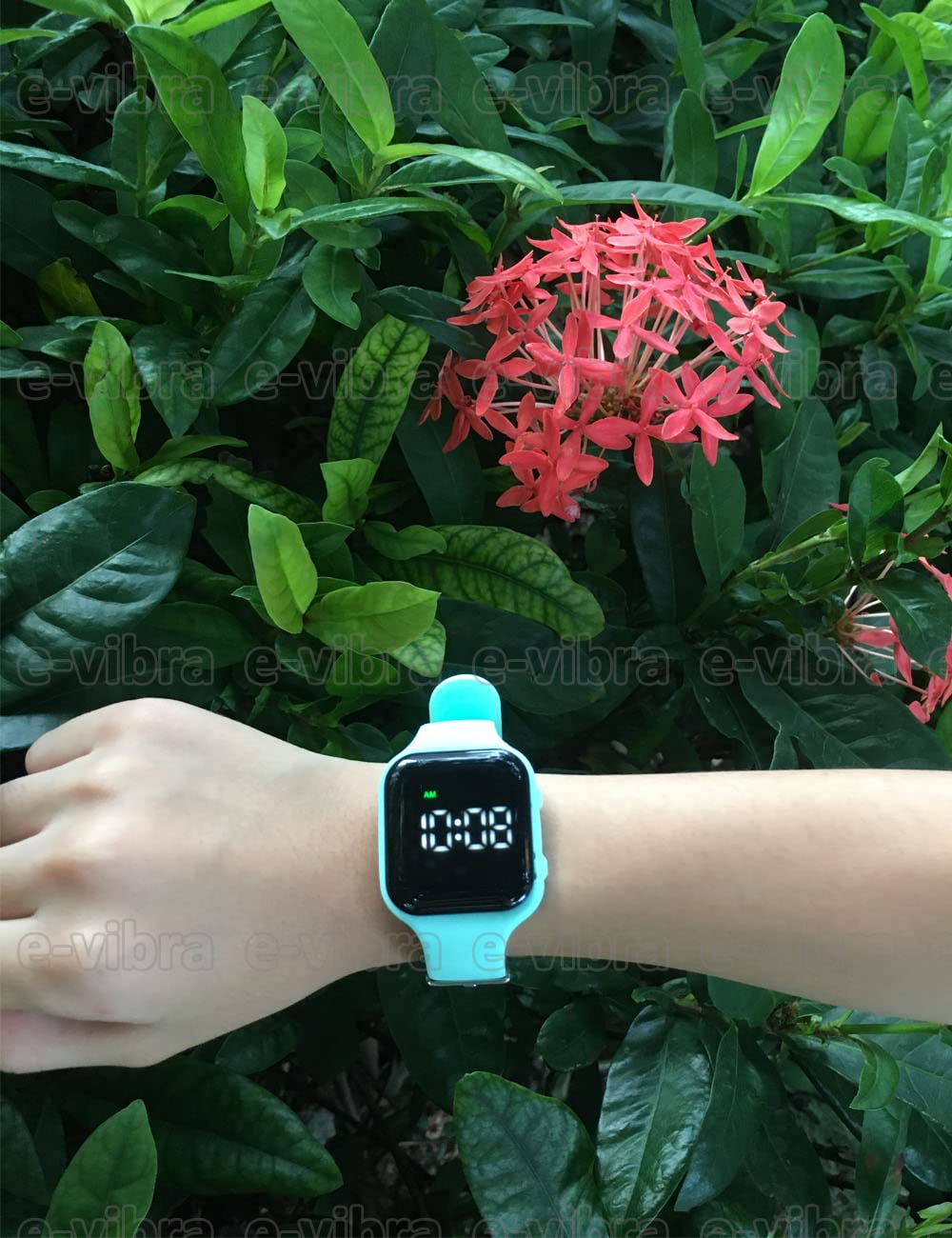 Vibrating Alarm Watch for Potty Training & Medical Reminders - Water Resistant Timer Watch with Silent Vibration (Light Green) | Ideal for Kids, Elderly Care & Special Needs