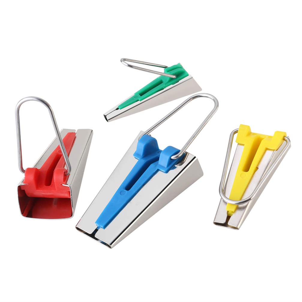 Cabilock Bias Tape Maker - Sewing & Quilting Tool for Fabric Binding, DIY Crafts & Arts (Yellow) | Perfect for Dressmaking, Quilting & DIY Projects