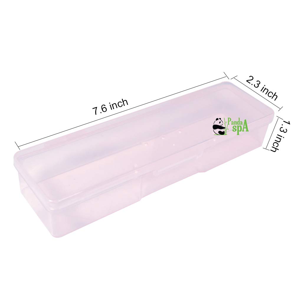 Professional Manicure & Pedicure Tool Box - Portable Small Size Nail Kit for Salon & Home Use (1-Pack, Purple) - Perfect for Nail Technicians, DIY Enthusiasts & Travel